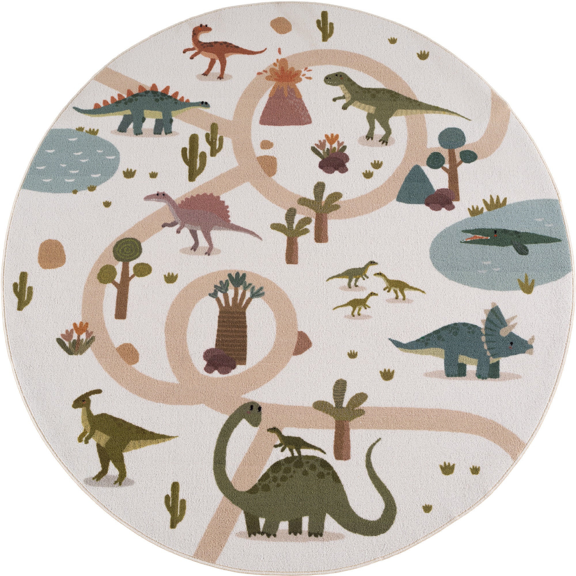 DINO BØRNETÆPPE, 1131 CREME