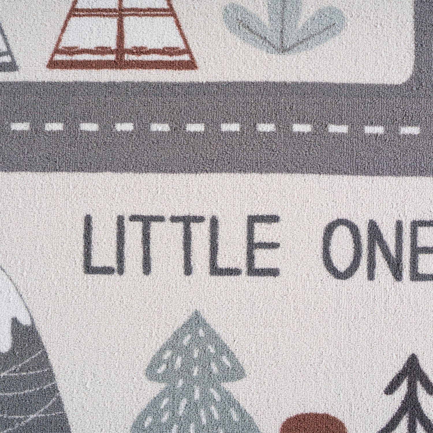 LITTLE ROAD BØRNETÆPPE, 1134 CREME