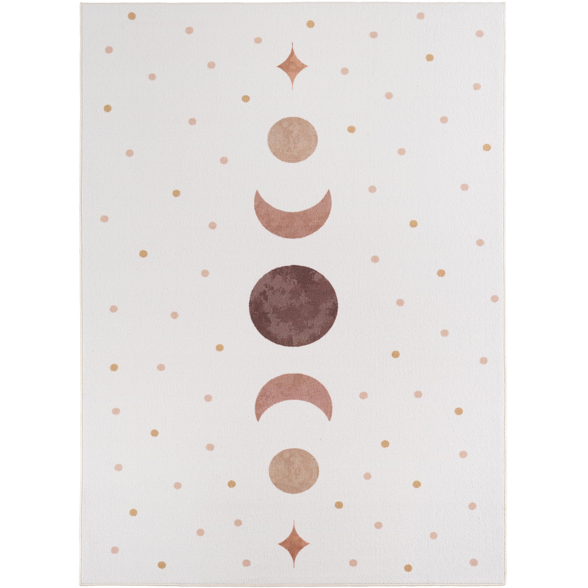 MOONIE BØRNETÆPPE, 1136 CREME