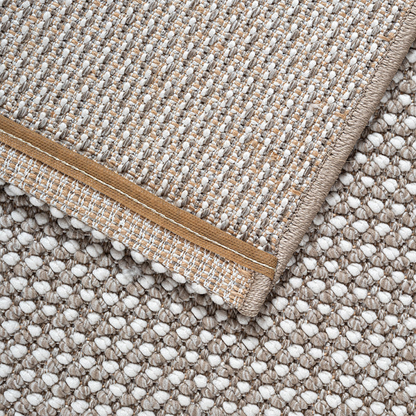 MIRA FLADVÆVET TÆPPE,7506 170-BEIGE