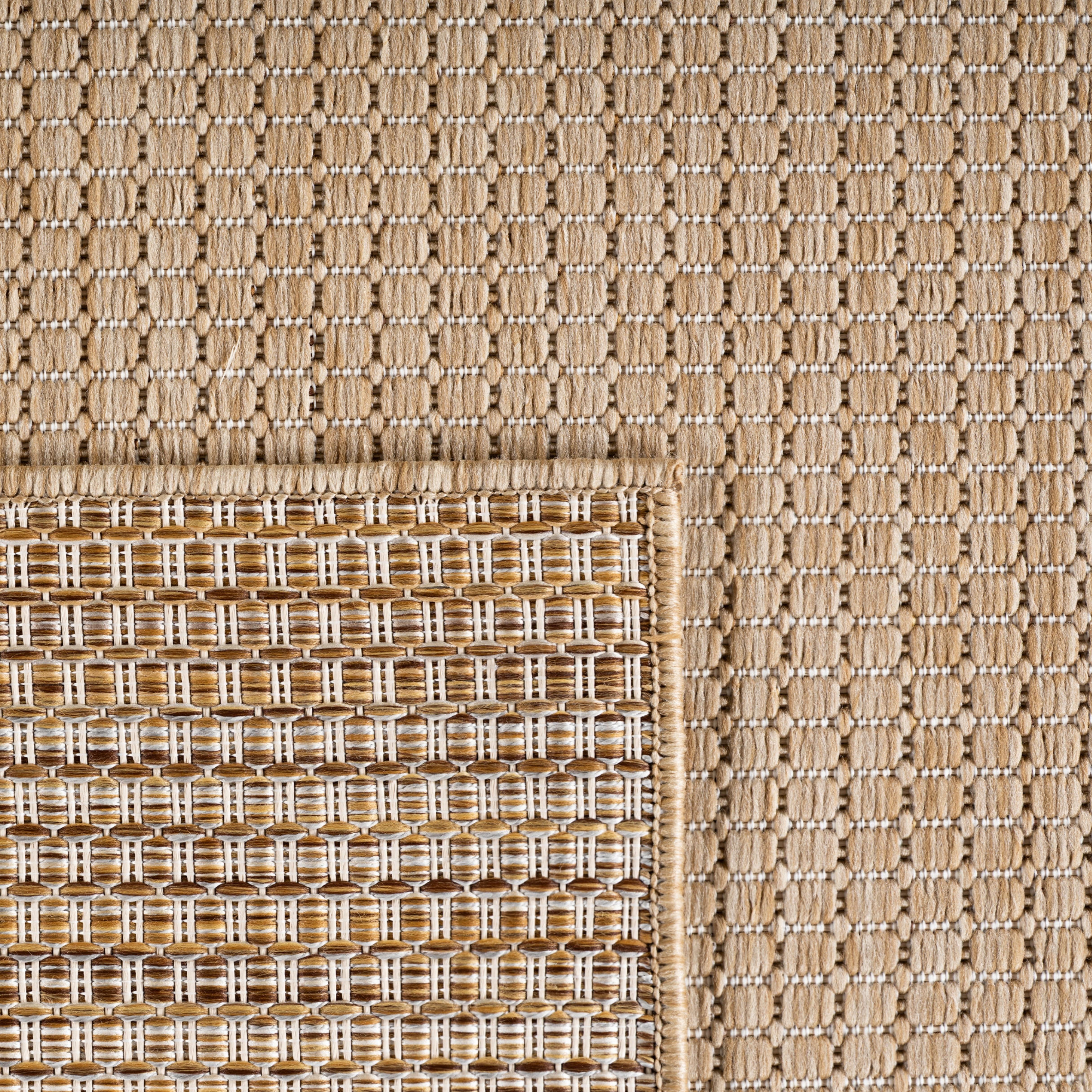 MIRA INDE- OG UDENDØRSTÆPPE, 1450 BEIGE