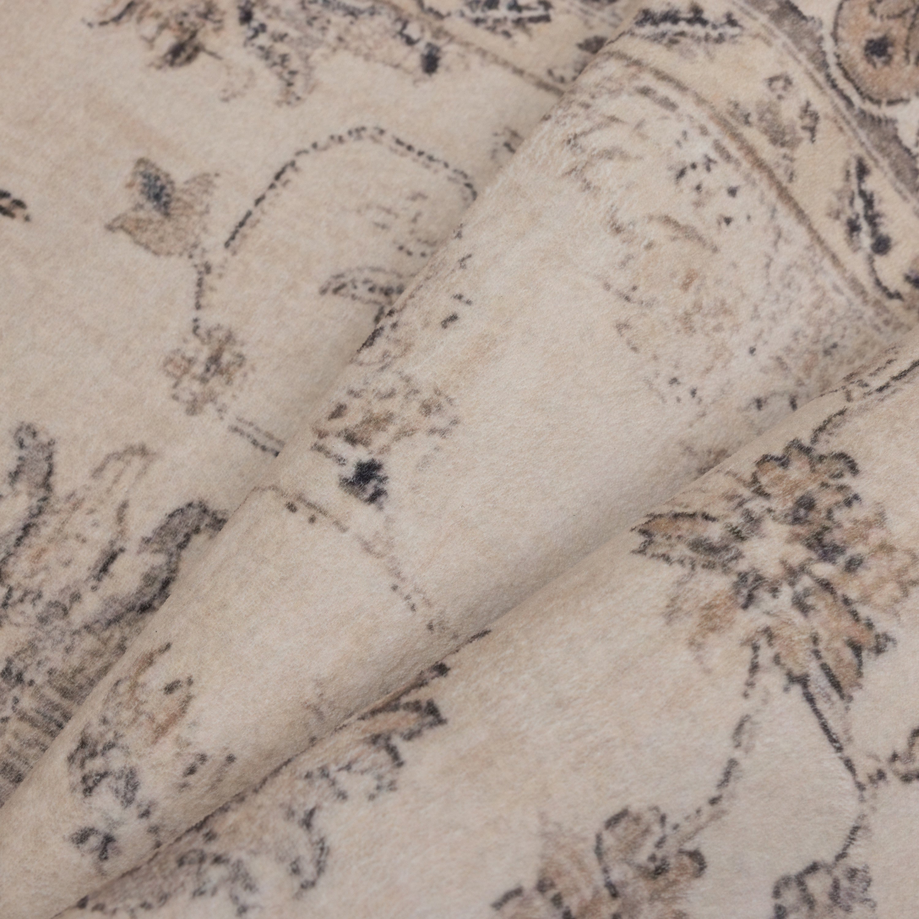 INKA VASKBART TÆPPE, 1143 BEIGE