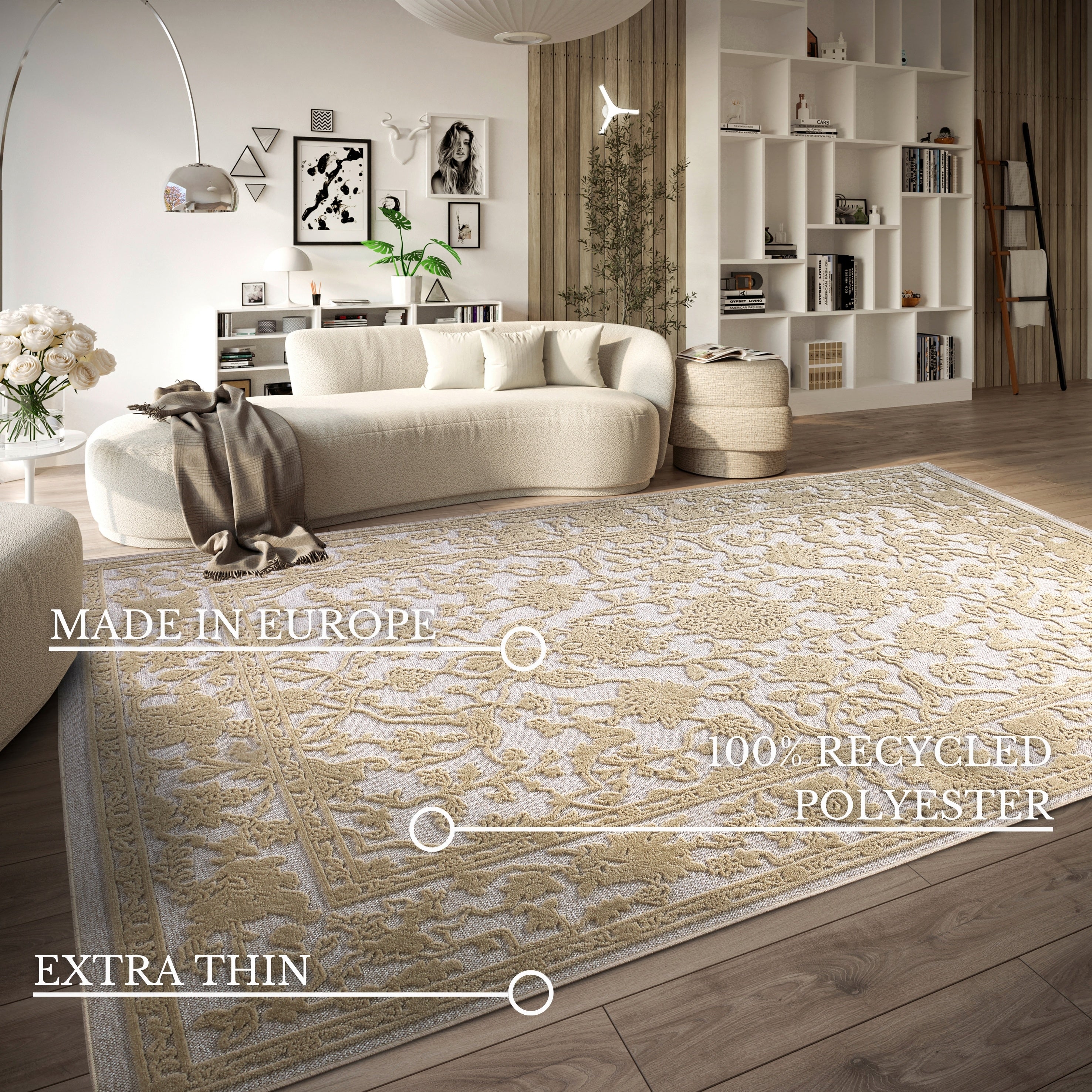 VILLEROY & BOCH 106146 HØJ-LAV LUV TÆPPE, AMBROISE CREME