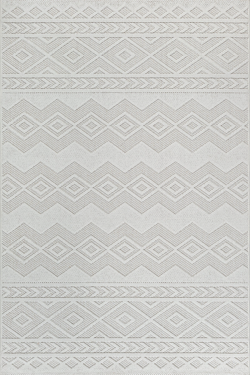 MIRA FLADVÆVET TÆPPE, 7513 160-CREME