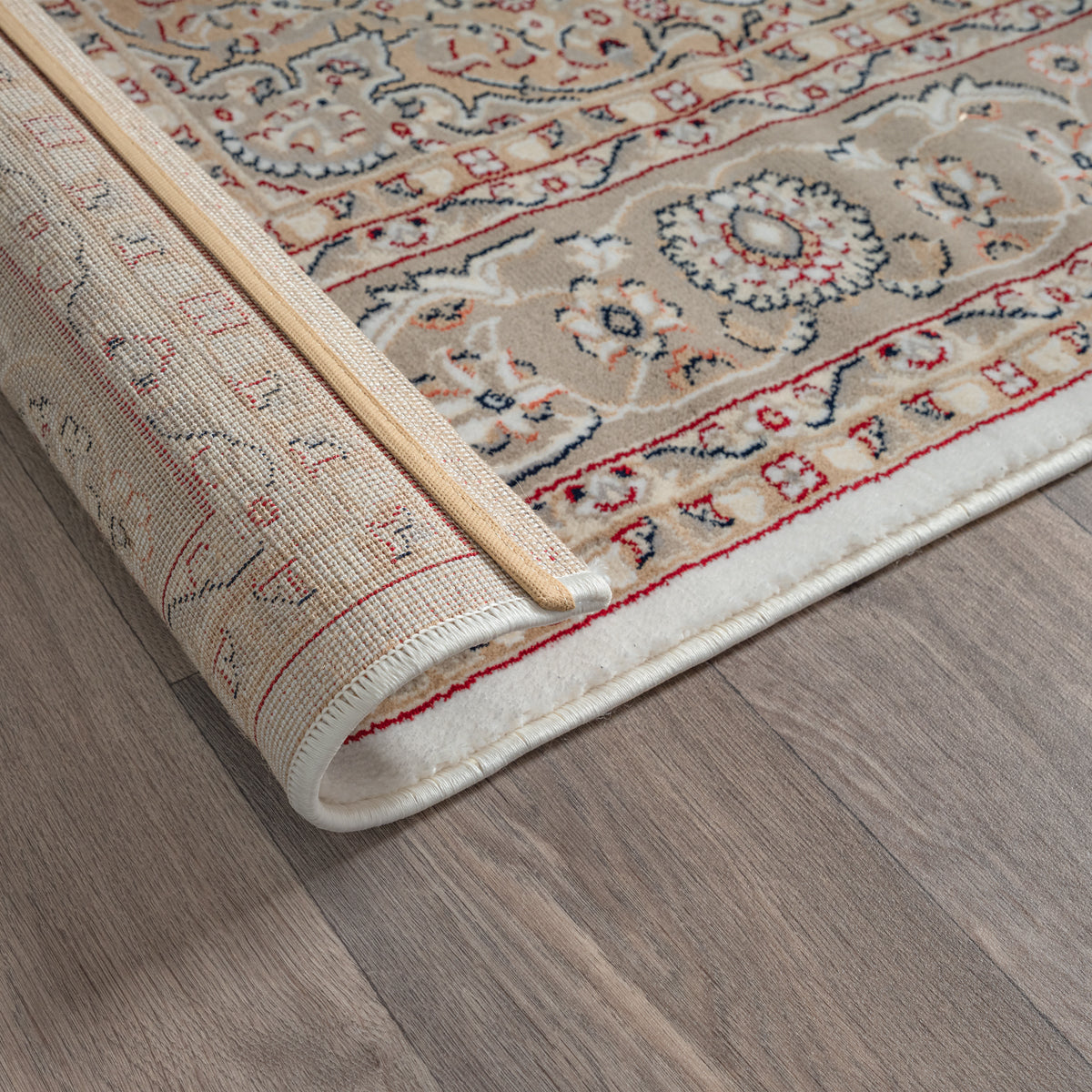 DUBAI DELUXE ORIENTALSK TÆPPE, 56253 160-CREME