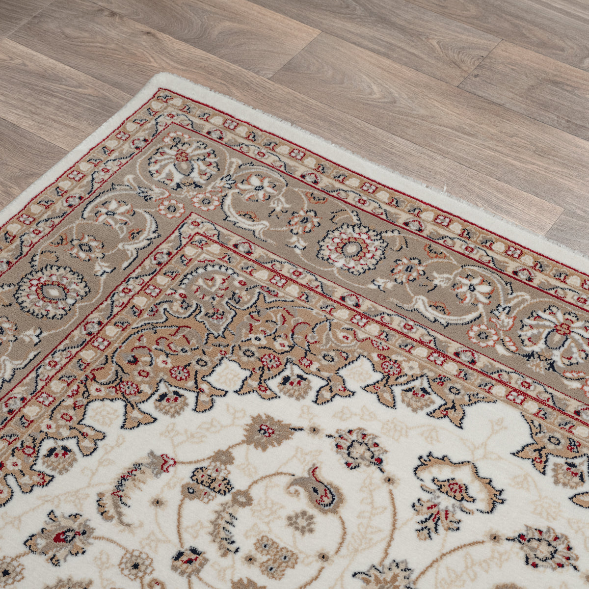 DUBAI DELUXE ORIENTALSK TÆPPE, 56253 160-CREME