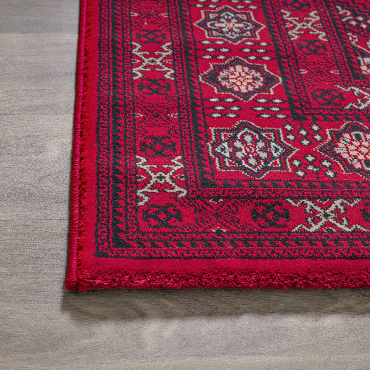 DUBAI DELUXE ORIENTALSK TÆPPE, 56286 10-RØD