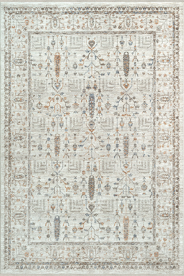 VALERIA VINTAGE TÆPPE, 91001 60-CREME