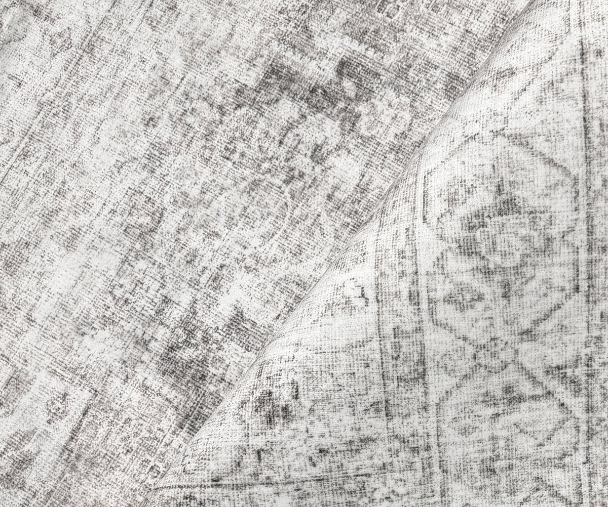 ARIA VINTAGE TÆPPE DIGITALPRINT, 3201 95 GRÅ