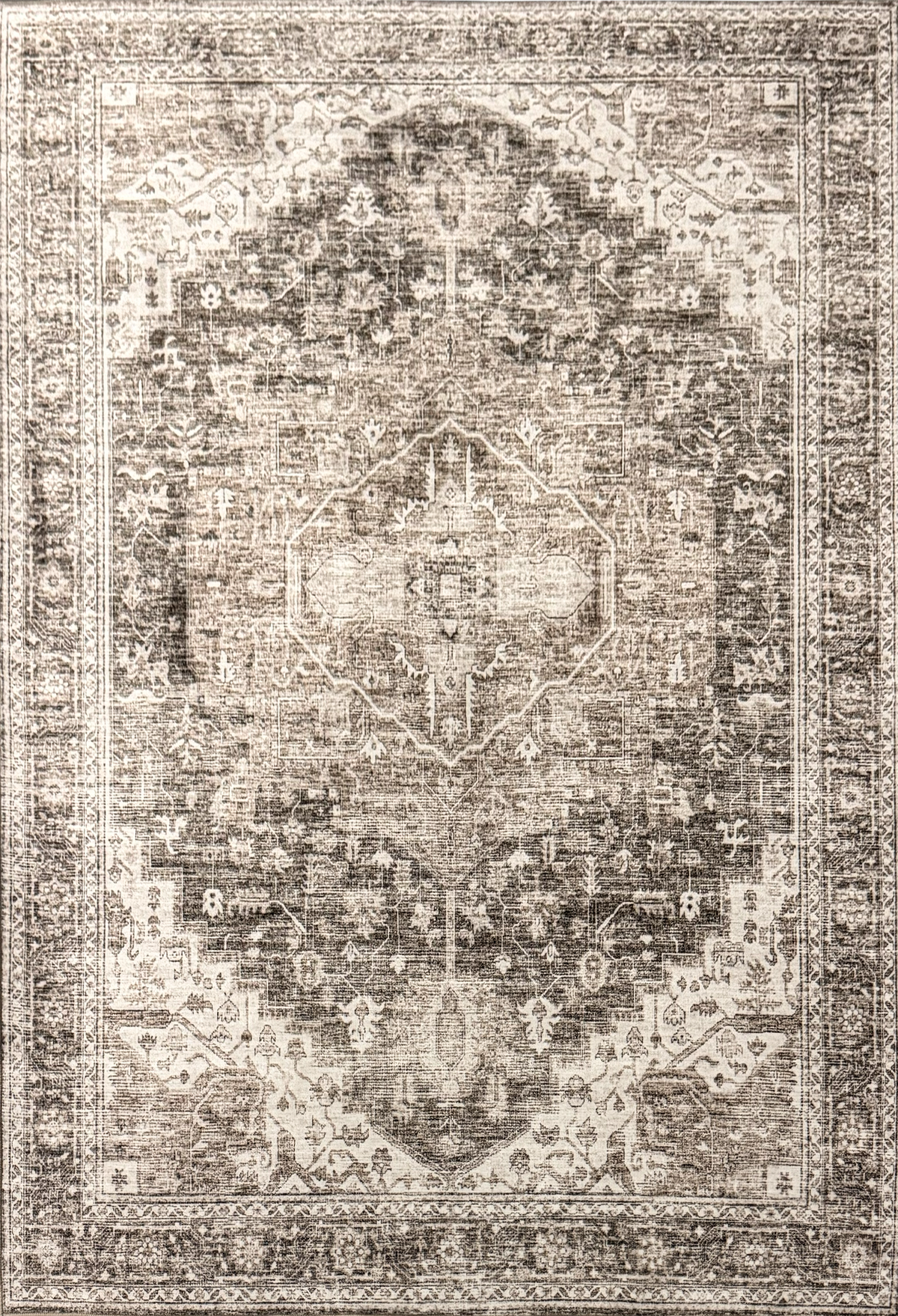 ARIA VINTAGE TÆPPE DIGITALPRINT, 3202 70 BEIGE