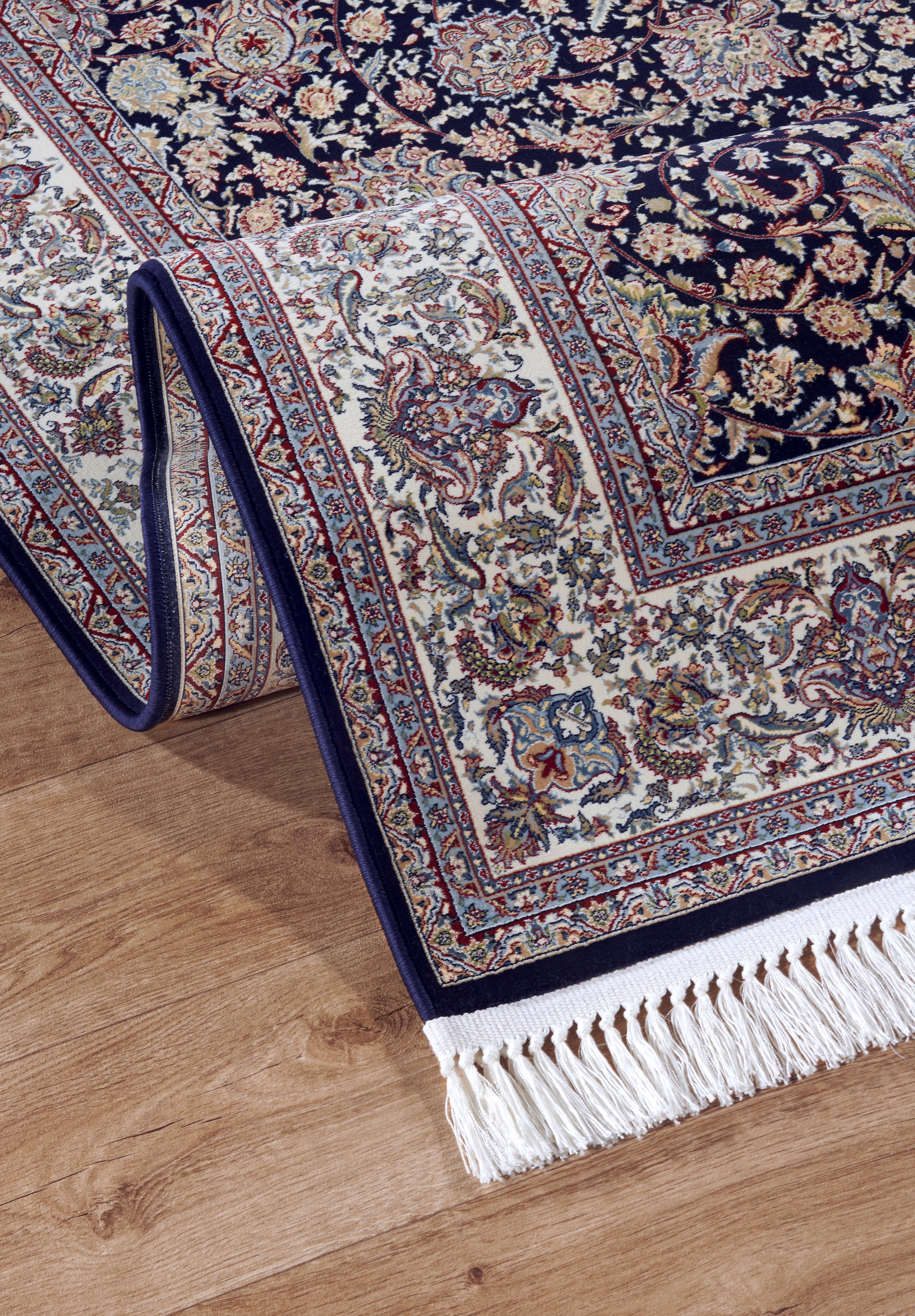 VILLEROY & BOCH 106130 ORIENTALSK TÆPPE ALFRED, BLÅ-CREME