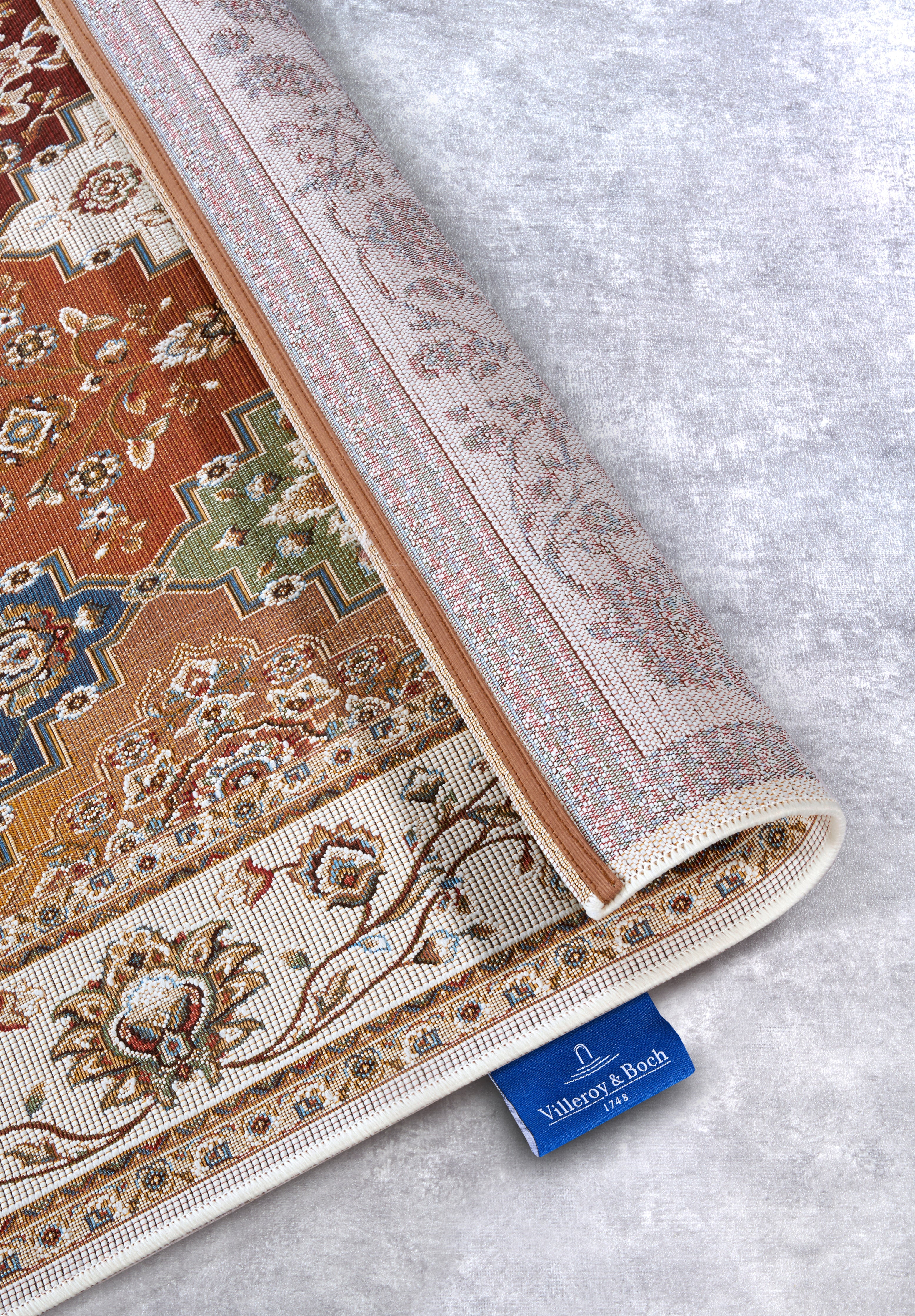 VILLEROY & BOCH 106056 - INDENDØRS OG UDENDØRS TÆPPE, PIERRE CREME-MULTI