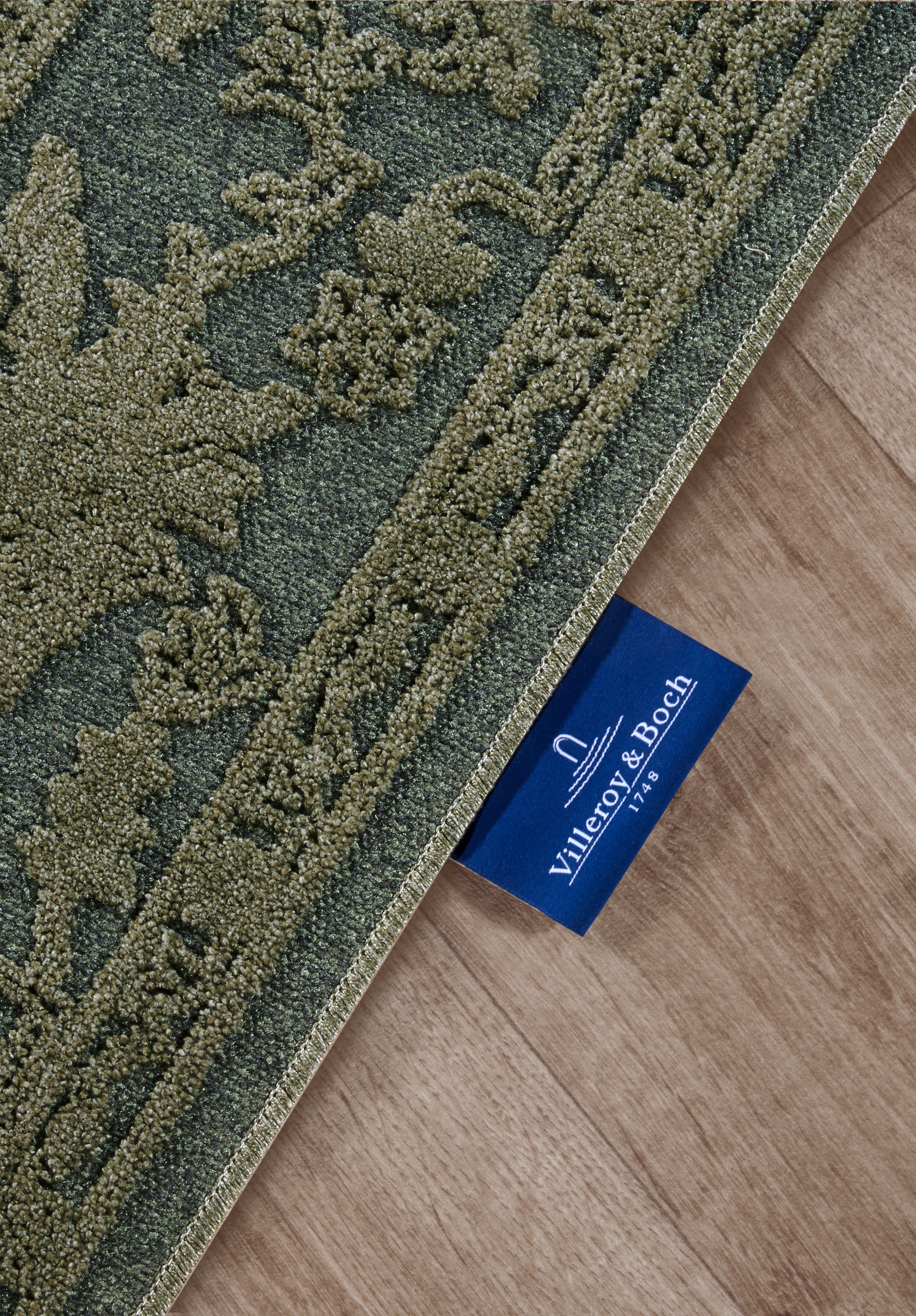 VILLEROY & BOCH 106148 HØJ-LAV LUV TÆPPE, AMBROISE JUNGLE GRØN
