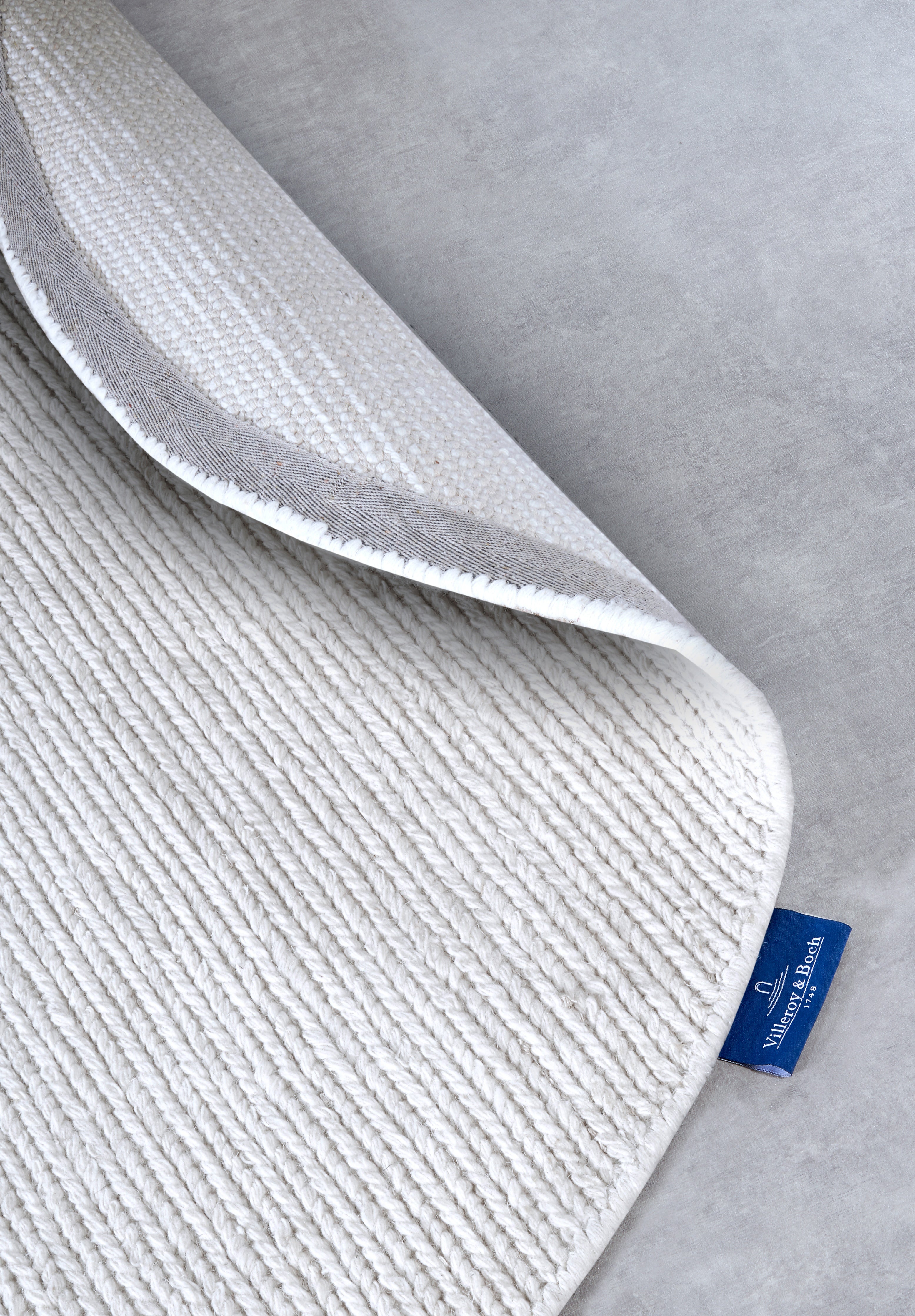 VILLEROY & BOCH 106048 ULD TÆPPE  FRANCOIS NATURLIG HVID