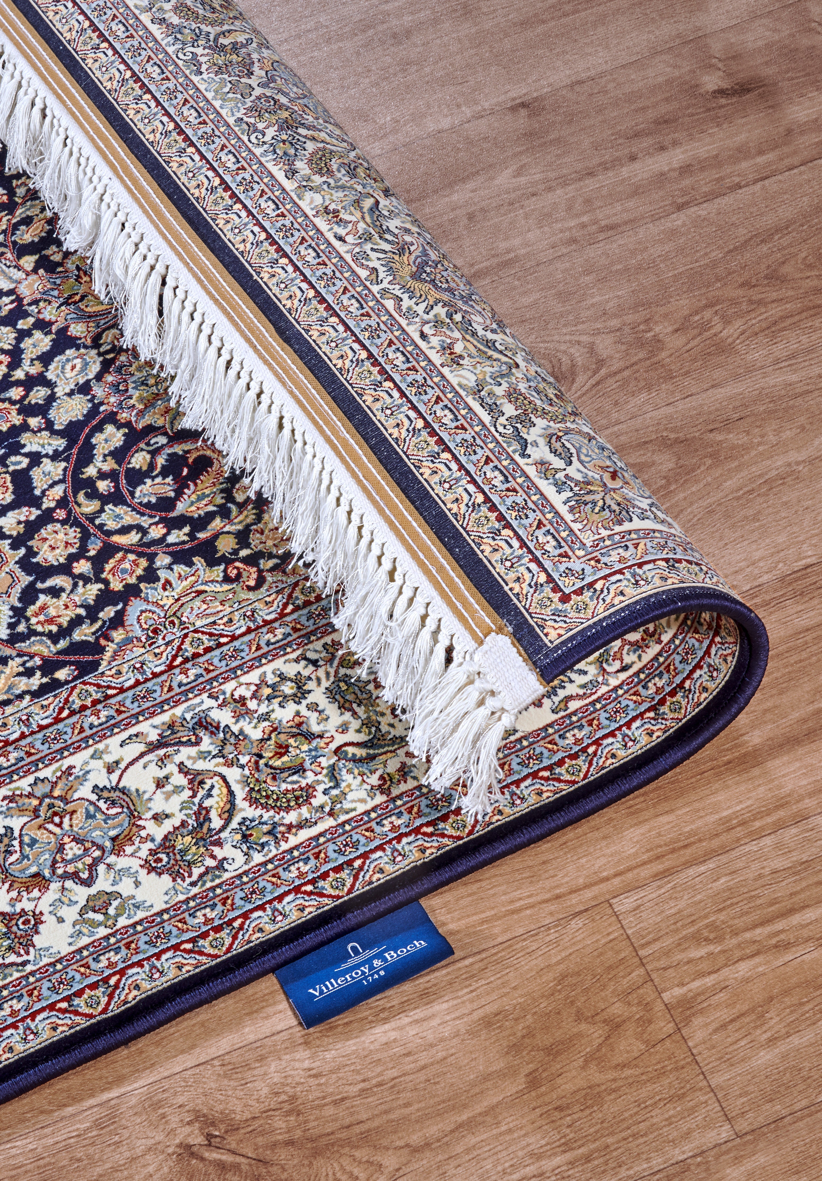 VILLEROY & BOCH 106130 ORIENTALSK TÆPPE ALFRED, BLÅ-CREME