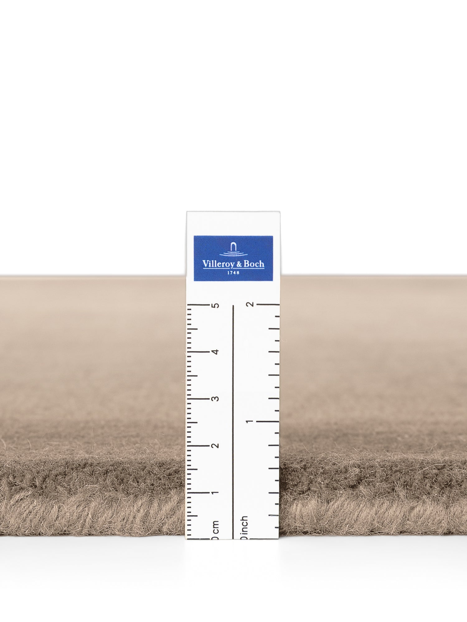 VILLEROY & BOCH 1812 ULDTÆPPE - ORGANISK RUND KARI, NATURLIG-BEIGE
