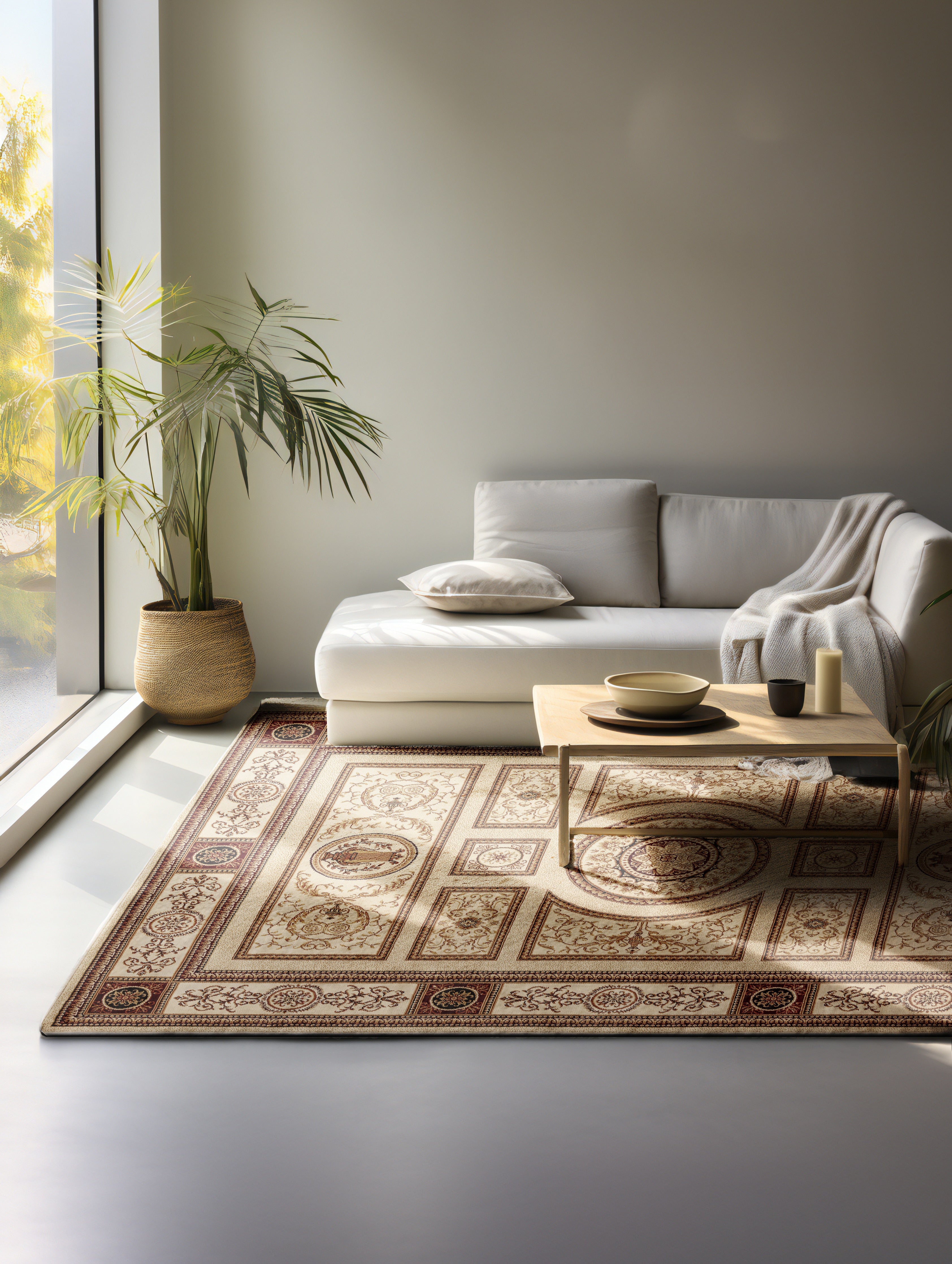 HANSE HOME HERAT - ORIENTALSK TÆPPE, CREME - 105990