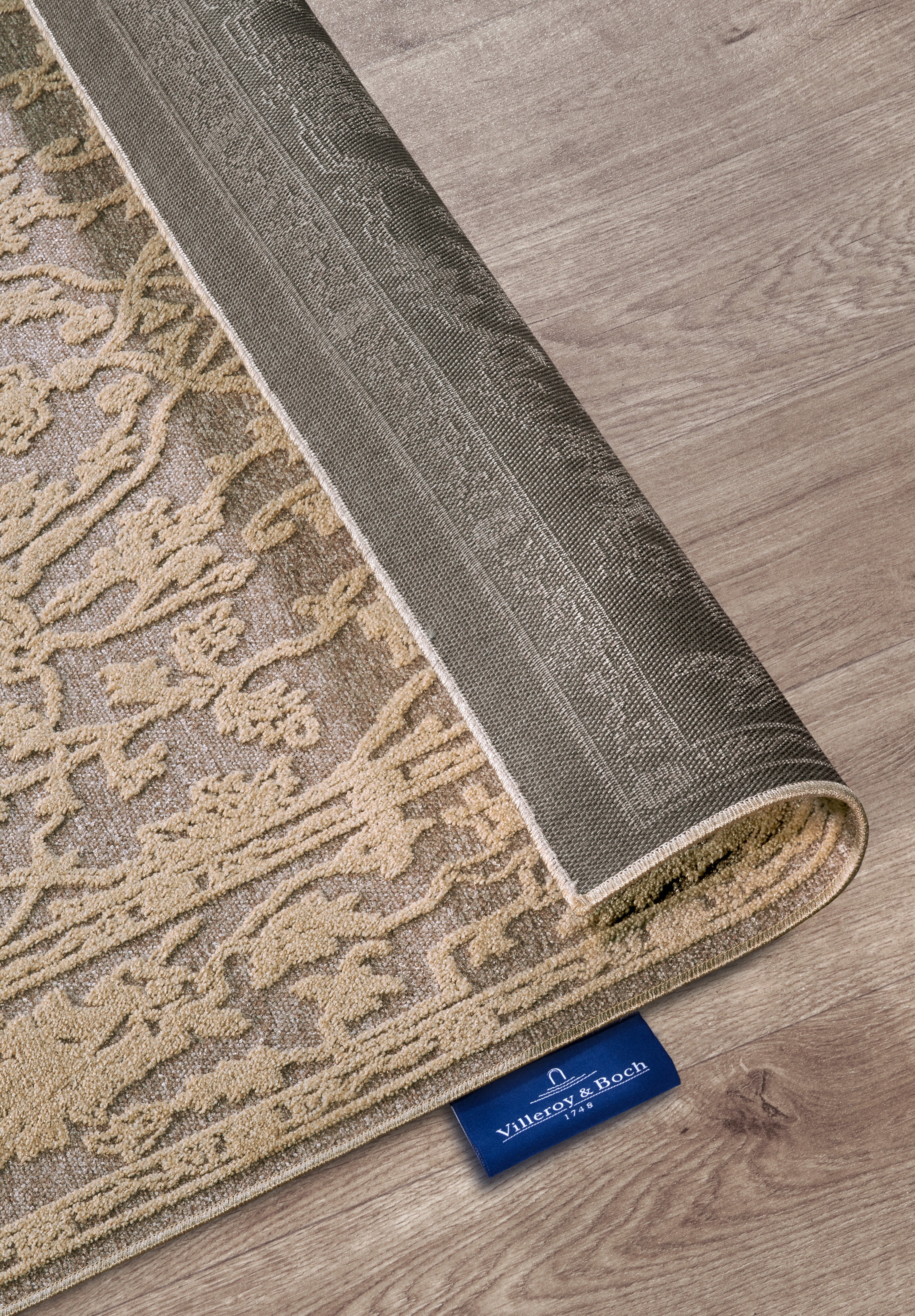 VILLEROY & BOCH 106149 HØJ-LAV LUV TÆPPE, AMBROISE NATURAL GRÅ-BEIGE