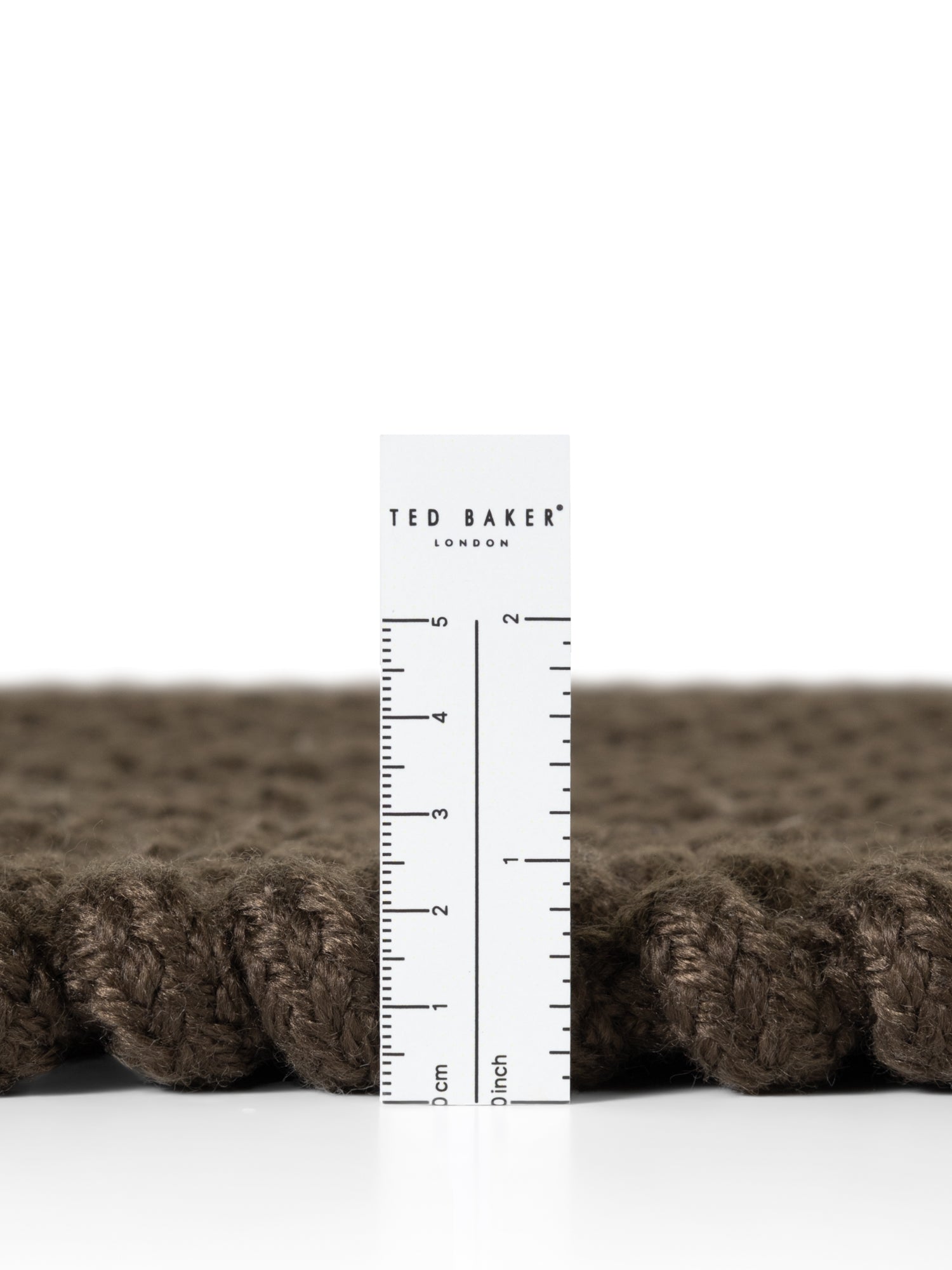 TED BAKER SOUTHWARK IND- OG UDENDØRS TÆPPE, ROPE BRUN