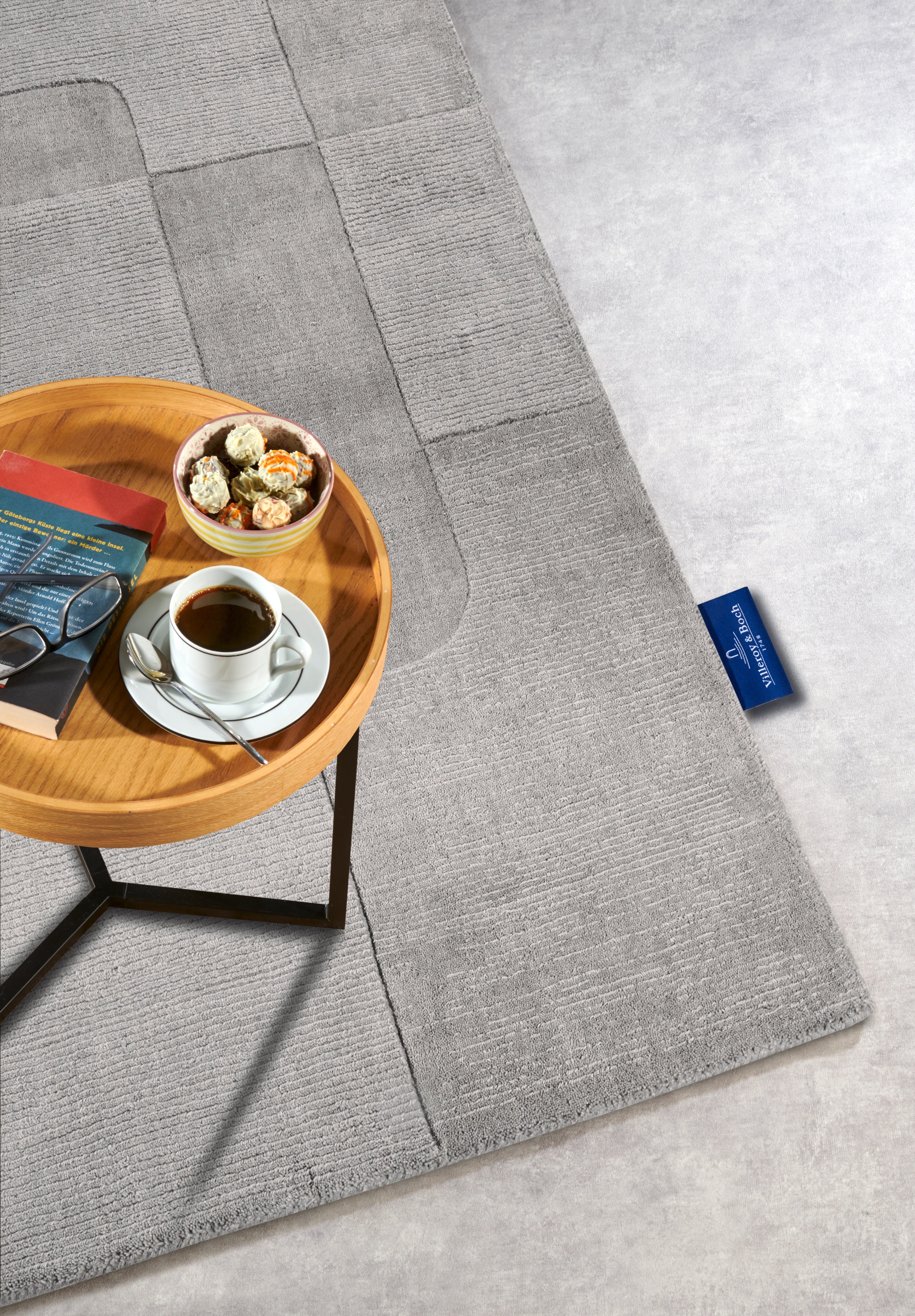 VILLEROY & BOCH 106169 ULD TÆPPE, CHARLOTTE  GRÅ