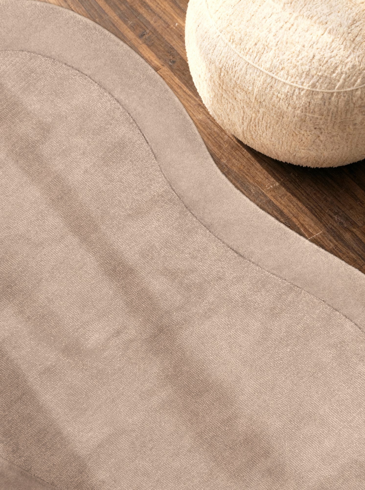 VILLEROY & BOCH 1812 ULDTÆPPE - ORGANISK FORM KARI, NATURLIG-BEIGE