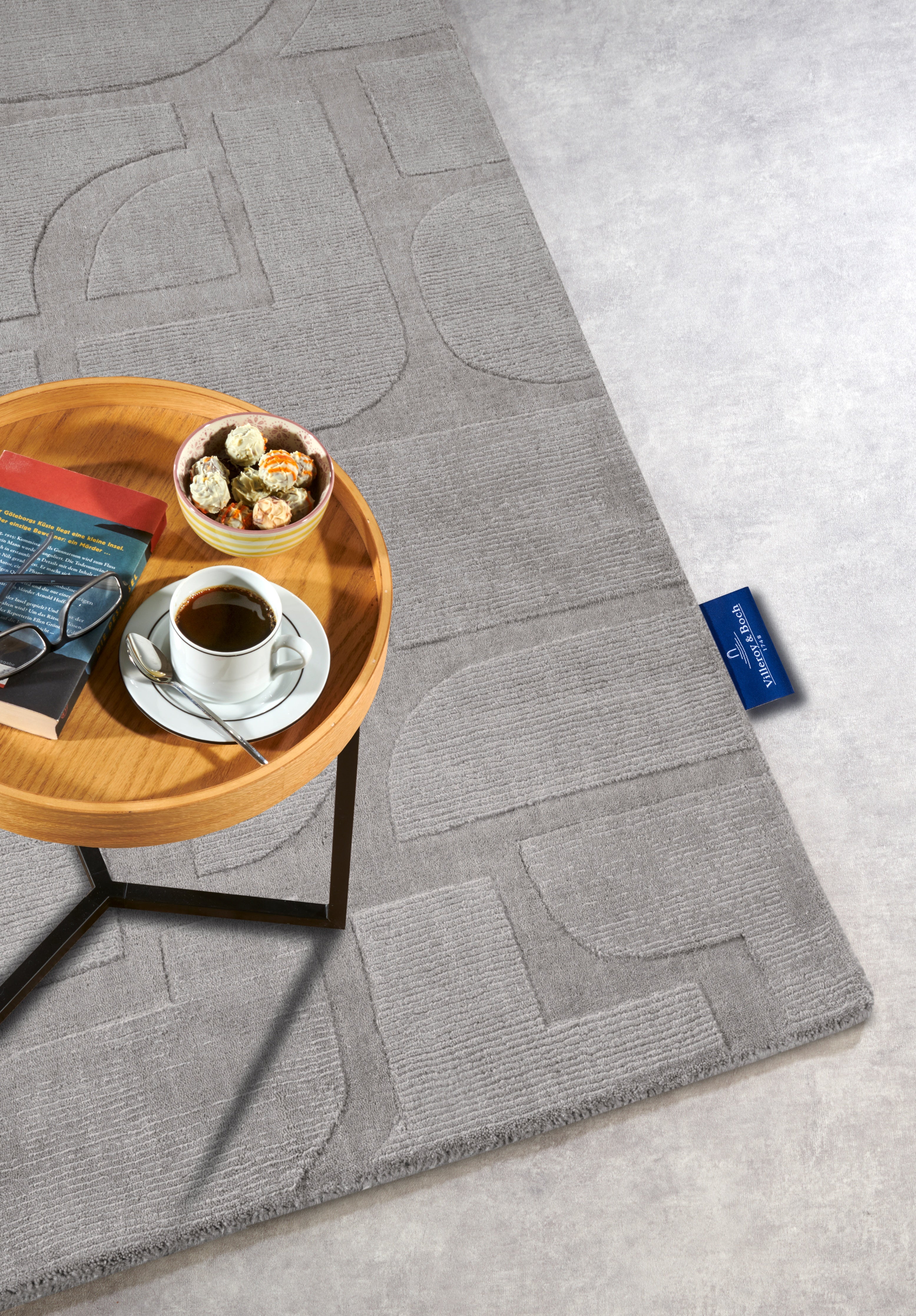 VILLEROY & BOCH 106174 ULD TÆPPE, ALEXIS GRÅ