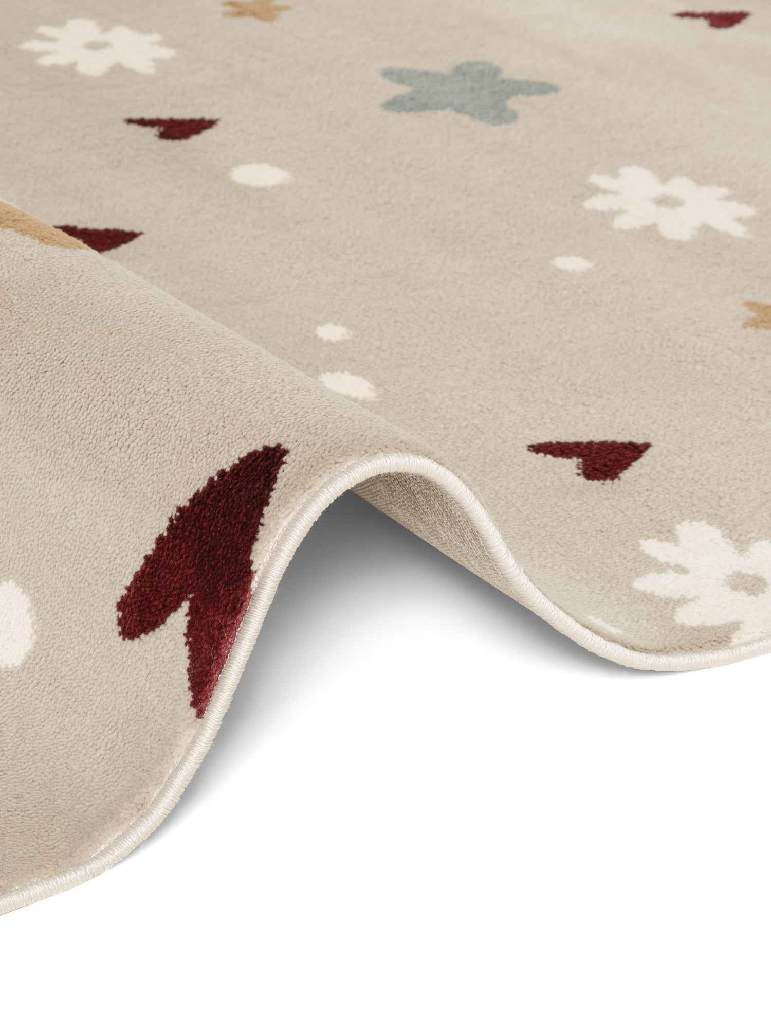 EVENTYR BØRNETÆPPE AMORI, BEIGE MULTI