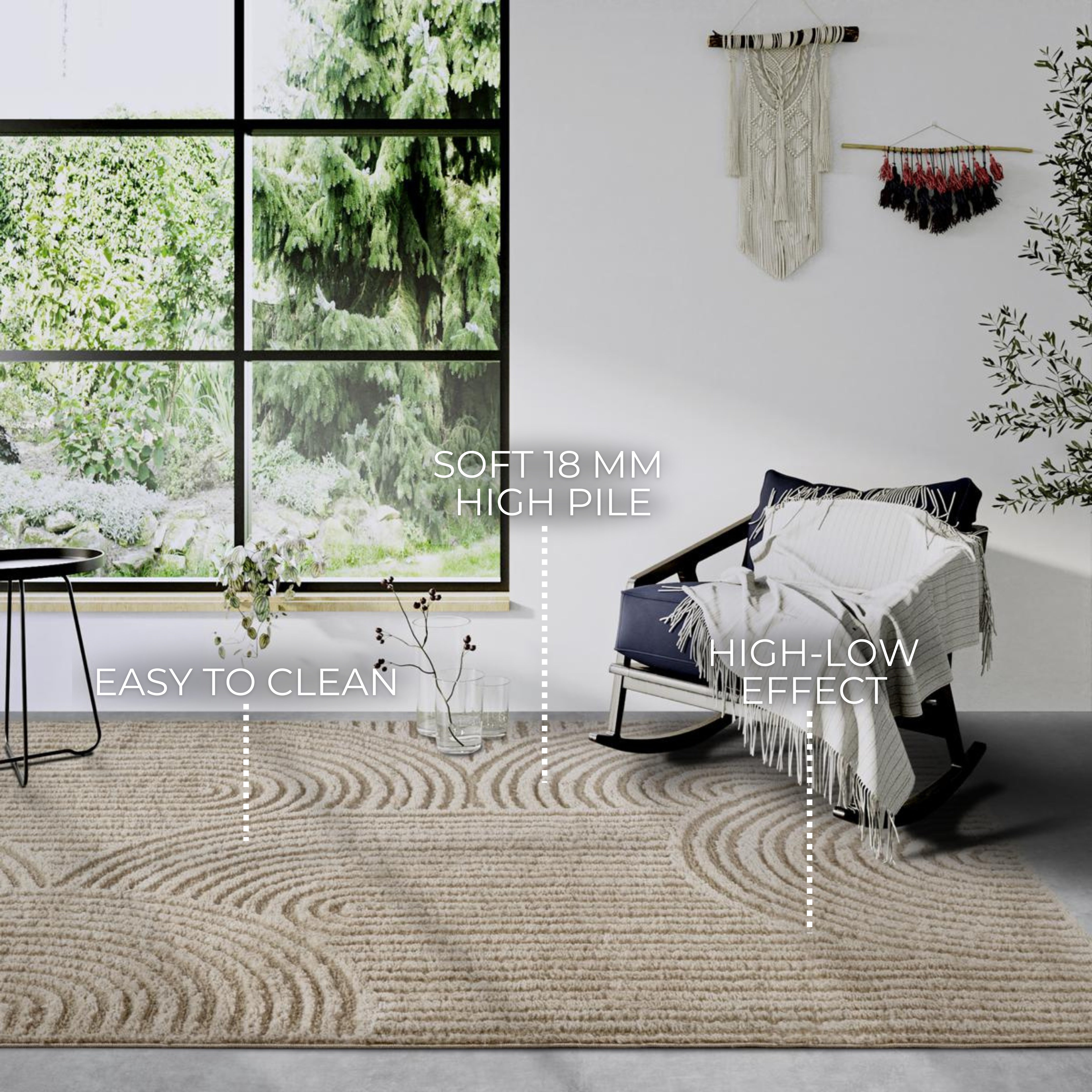 GALLERI TÆPPE BEIGE - 106090