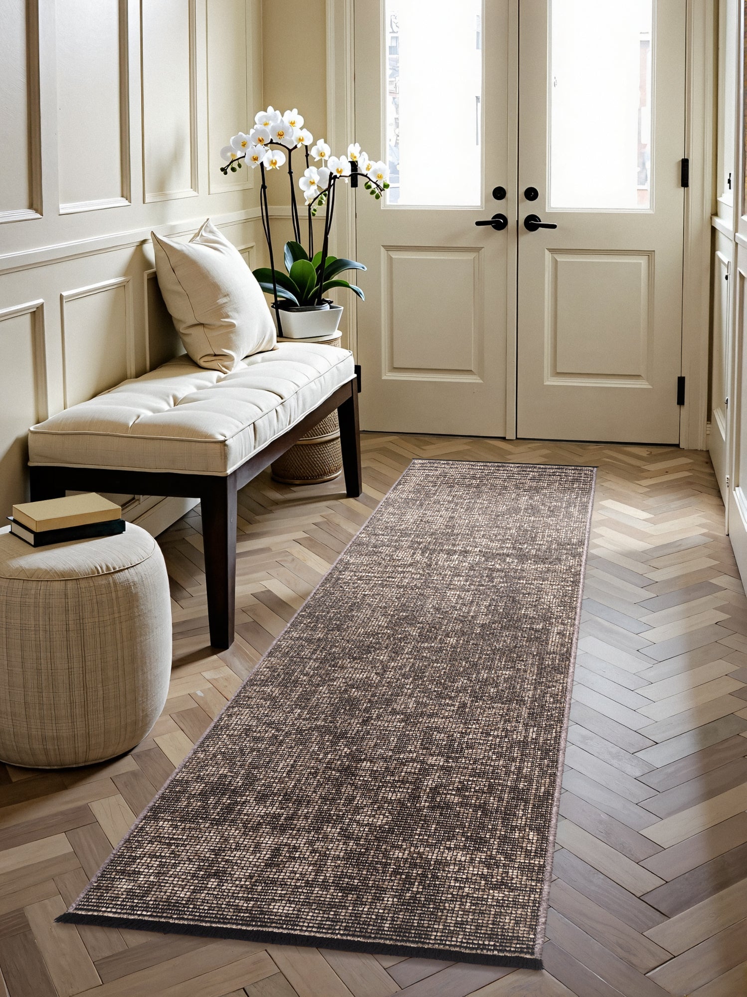 PRISMA KORTLUVET TÆPPE, BEIGE 106312