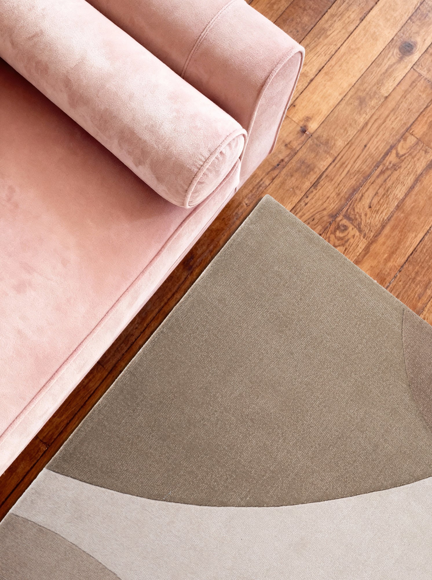 TED BAKER HACKNEY ULDTÆPPE CLARISSA, BEIGE-GRÅ