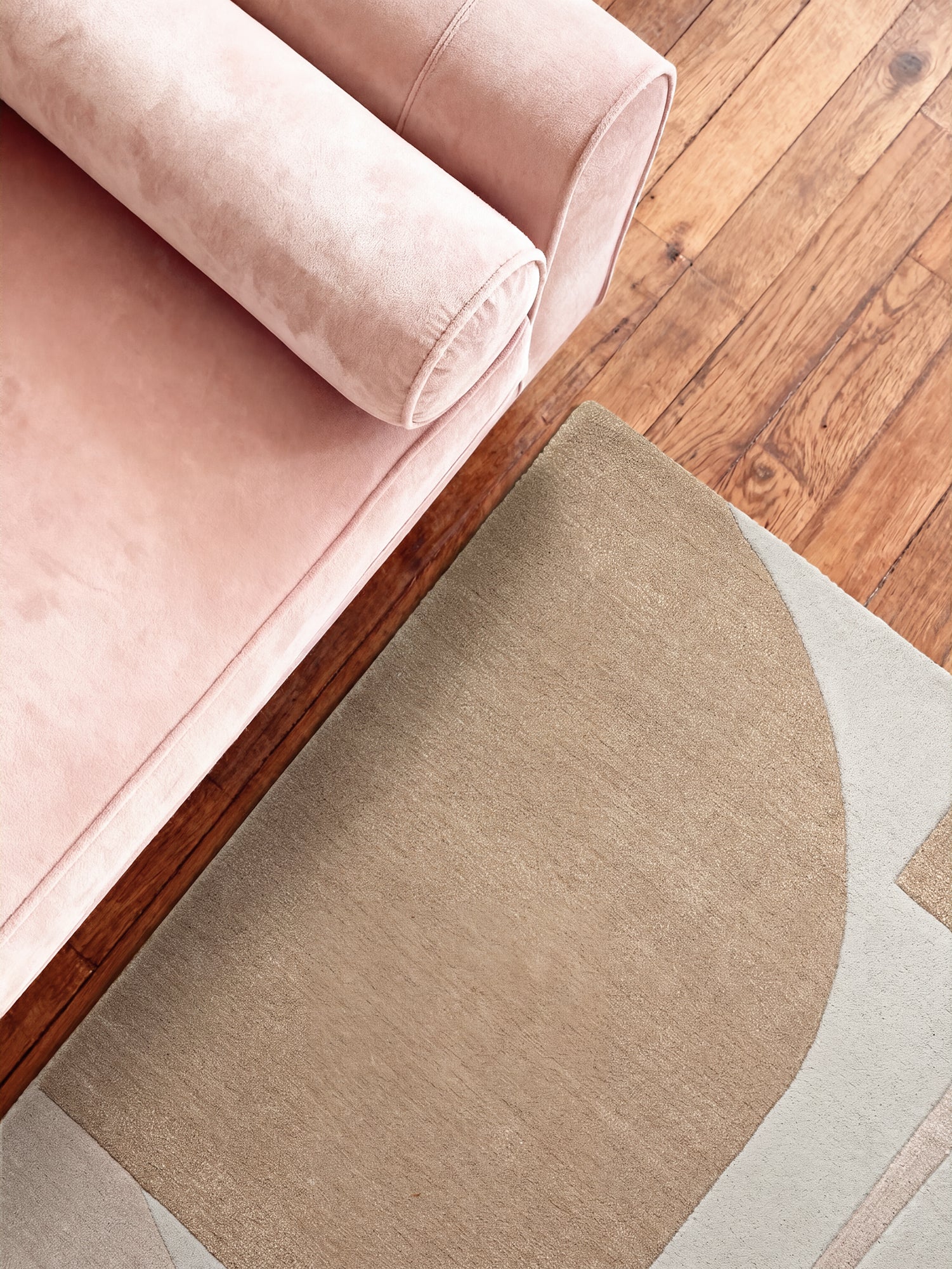 TED BAKER WESTMINSTER ULDTÆPPE, WINDMILL CREME-BEIGE