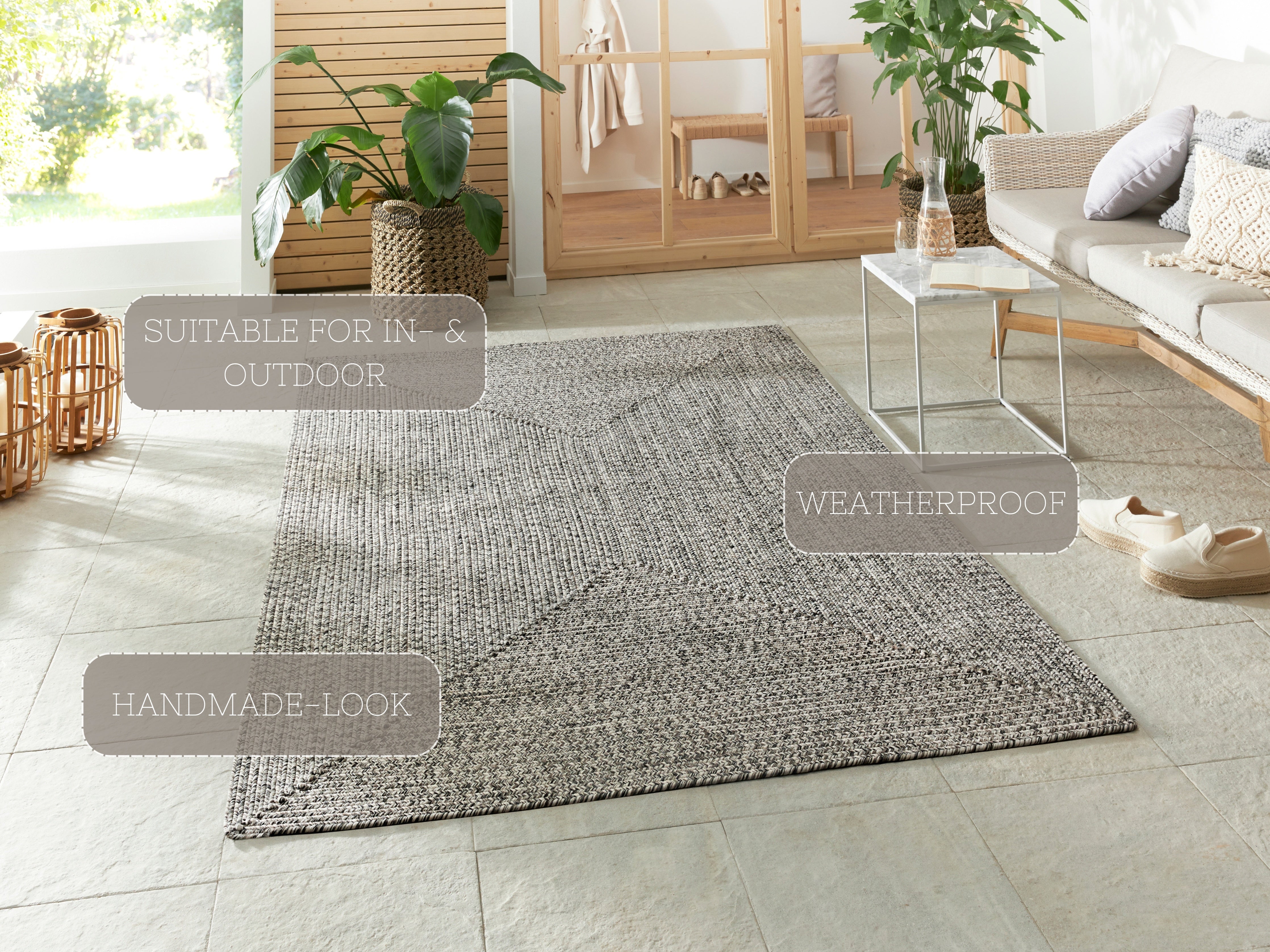 HANSE HOME BRAIDED TÆPPE, MÉLANGE 105552