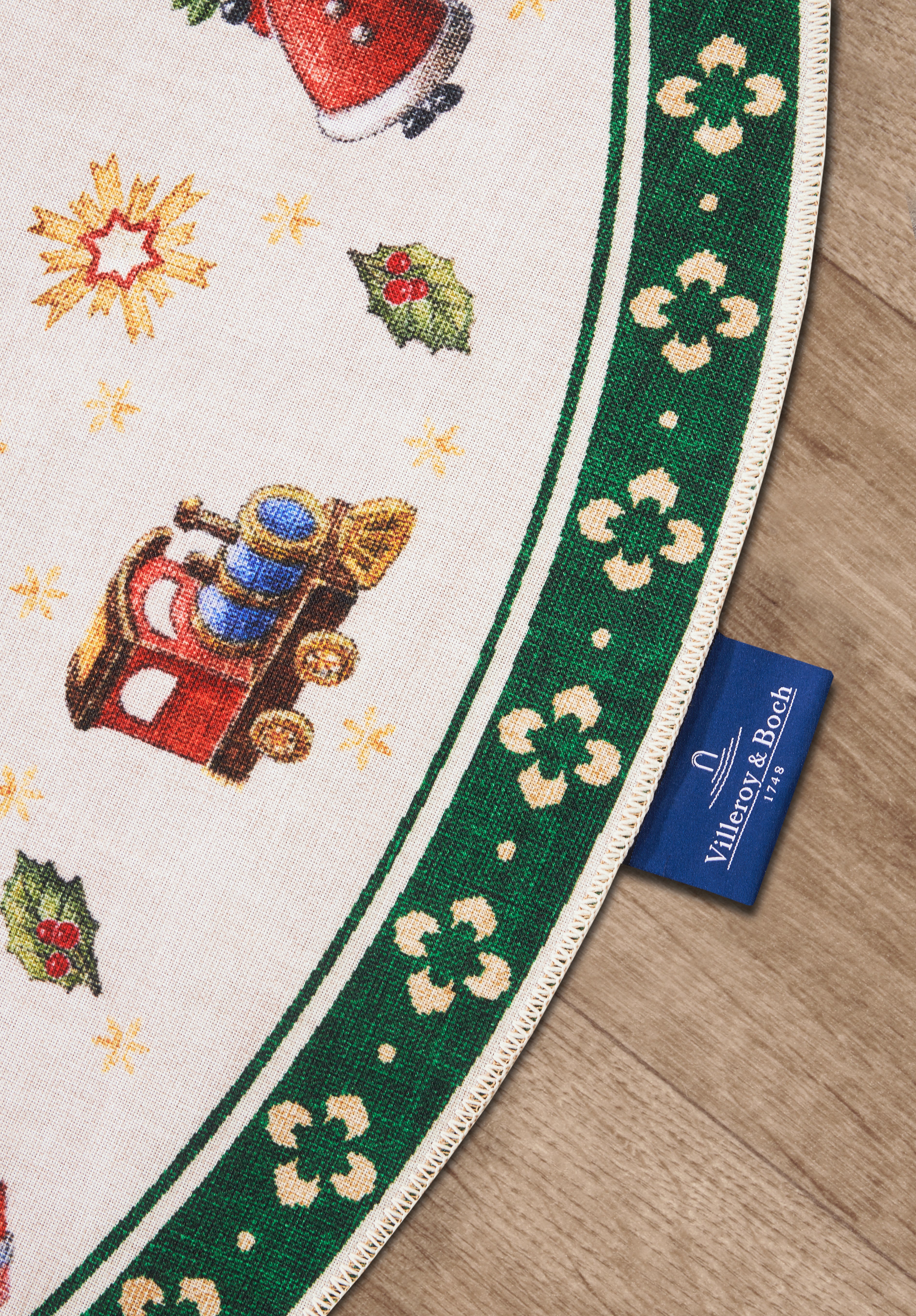 VILLEROY & BOCH TOY'S DELIGHT JULETÆPPE, GRØN-MULTI 106193