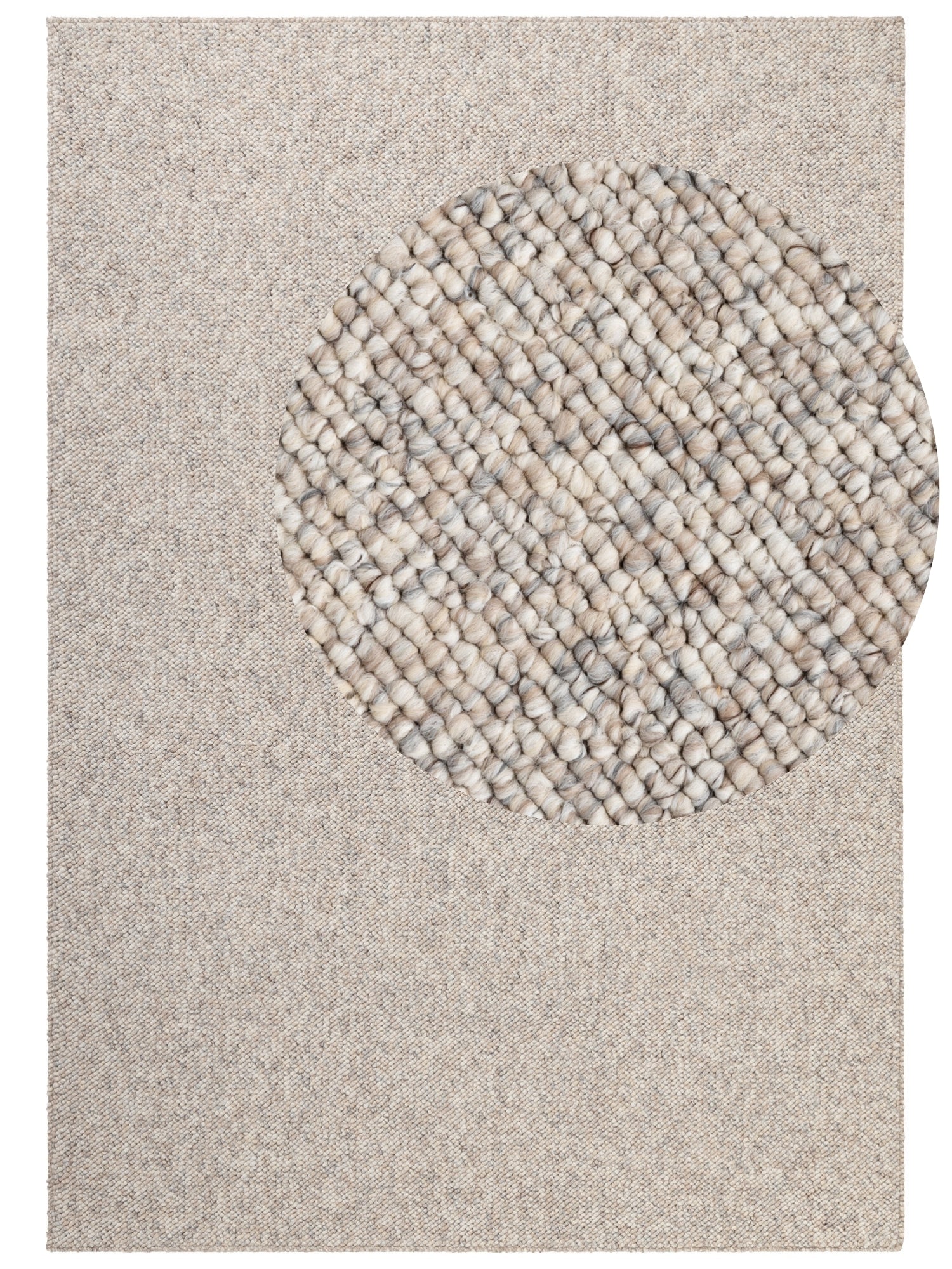 MOCCO MODERNE TÆPPE, CREME FLERFARVET 106230