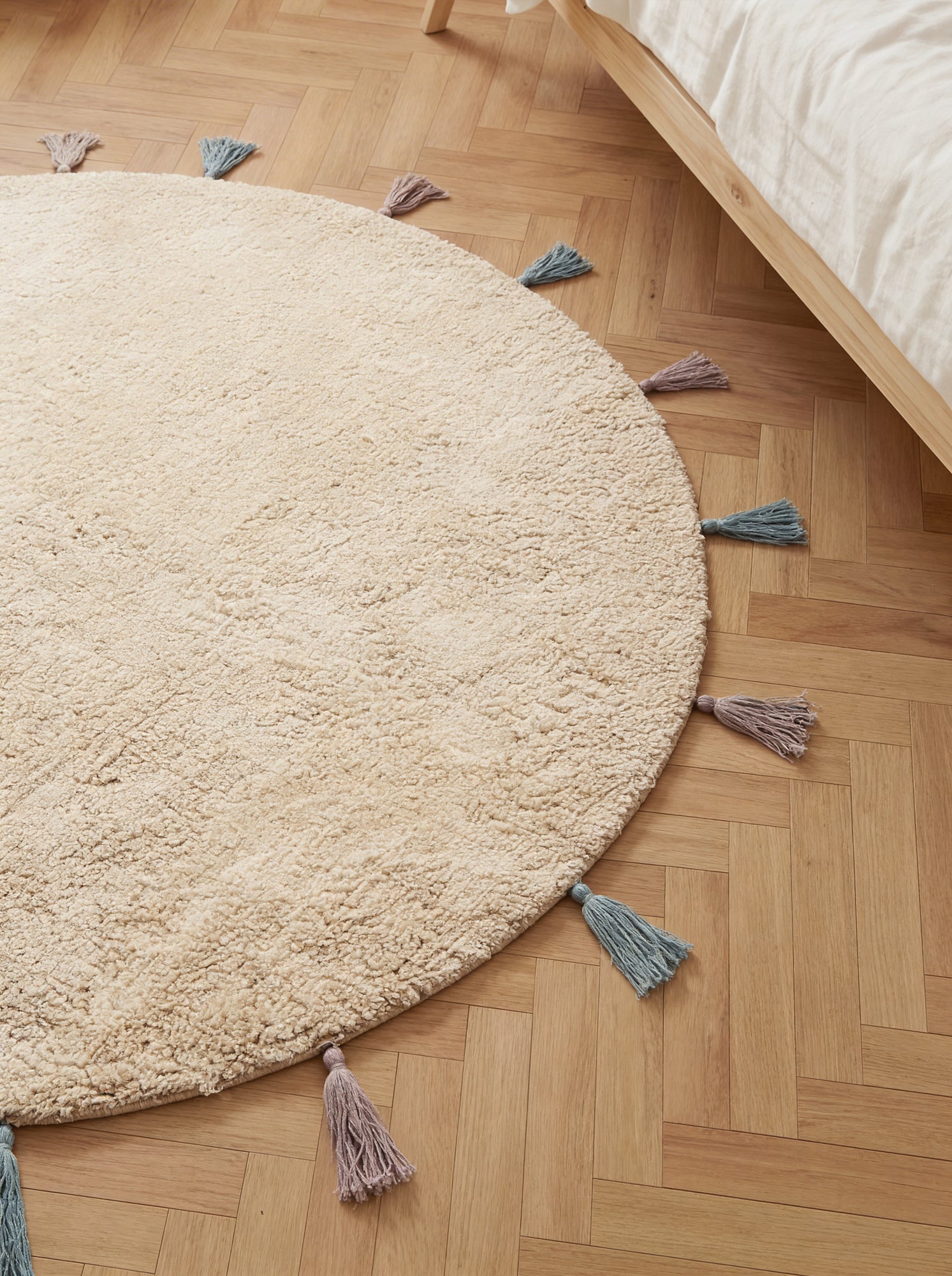 SNUGGLE BØRNETÆPPE, SUNNA CREME MULTI