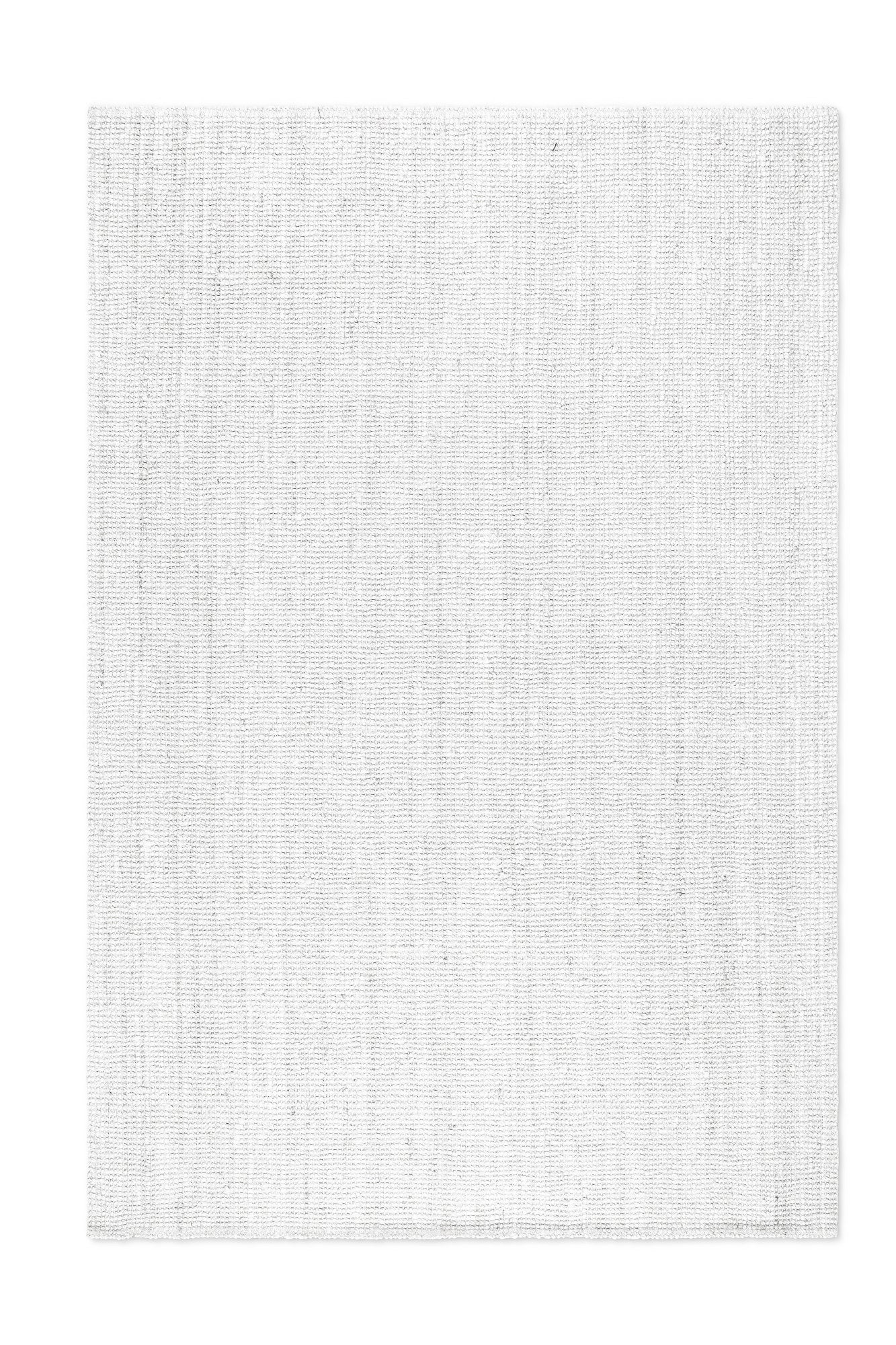 BOUCLE JUTE TÆPPE JAIPUR, HVID