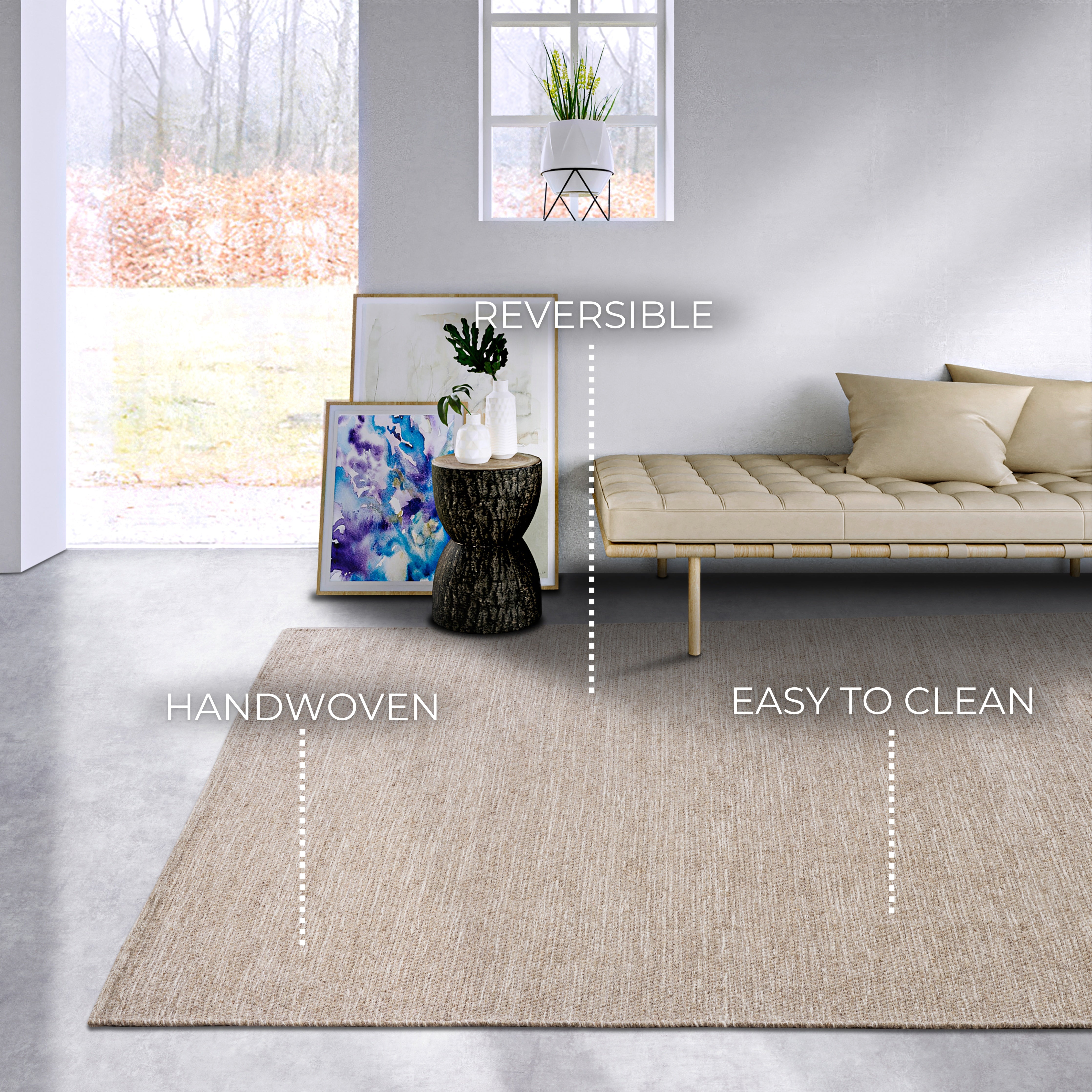 GALLERI TÆPPE BEIGE - 106087
