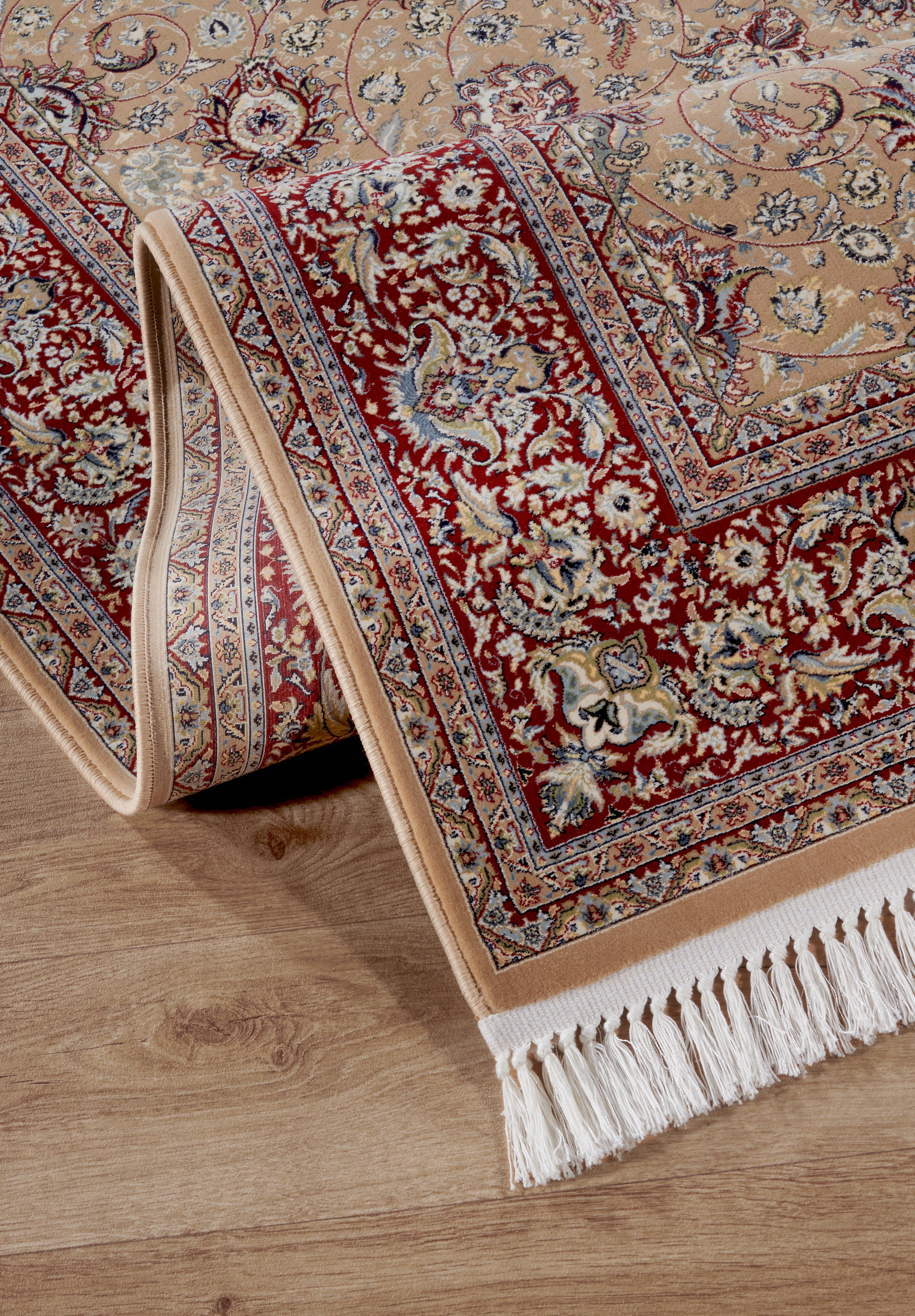VILLEROY & BOCH 106129 ORIENTALSK TÆPPE ALFRED, RØD-BEIGE
