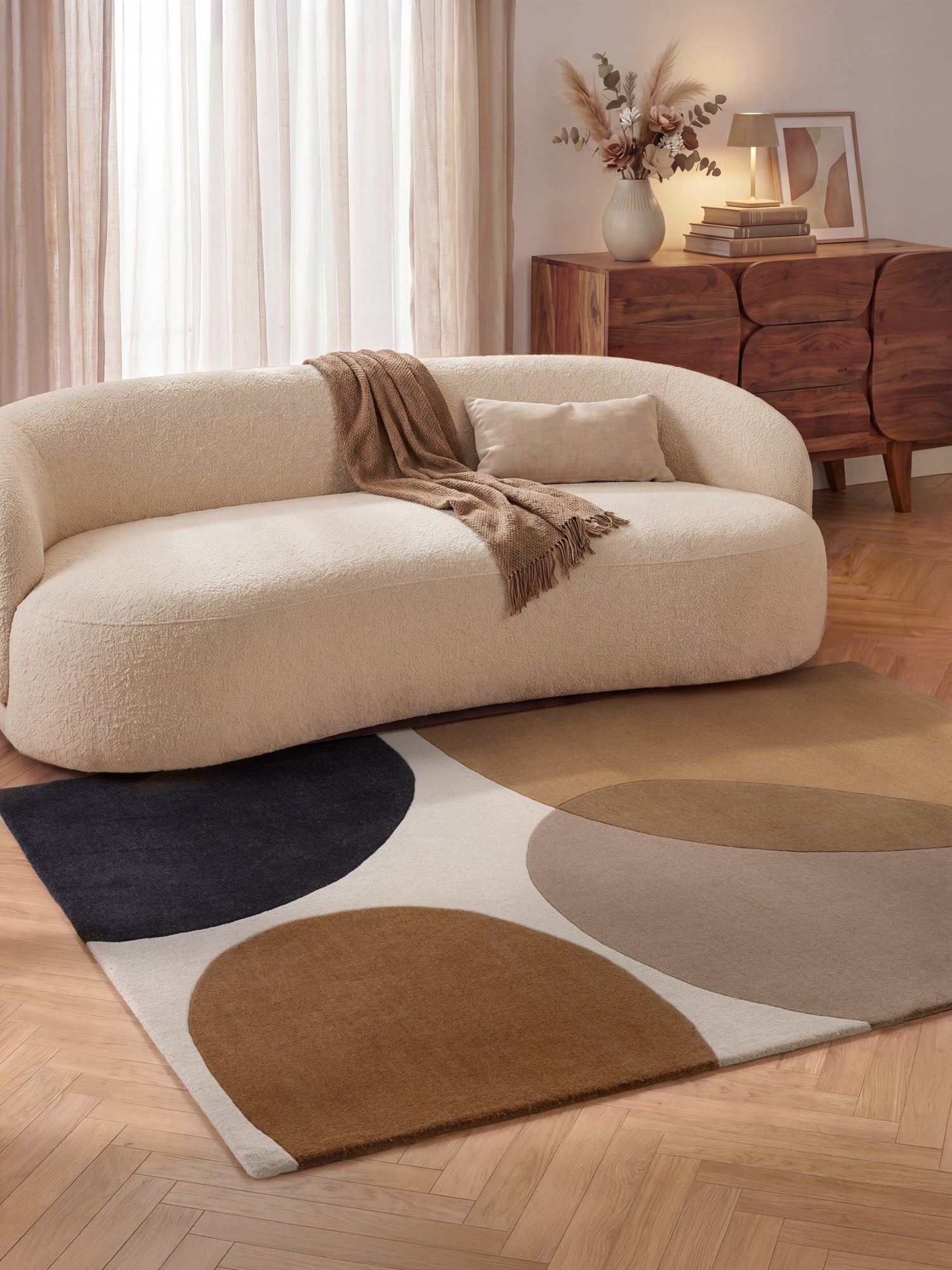 VILLEROY & BOCH 1876 ULDTÆPPE RUVIA CREME BRUN