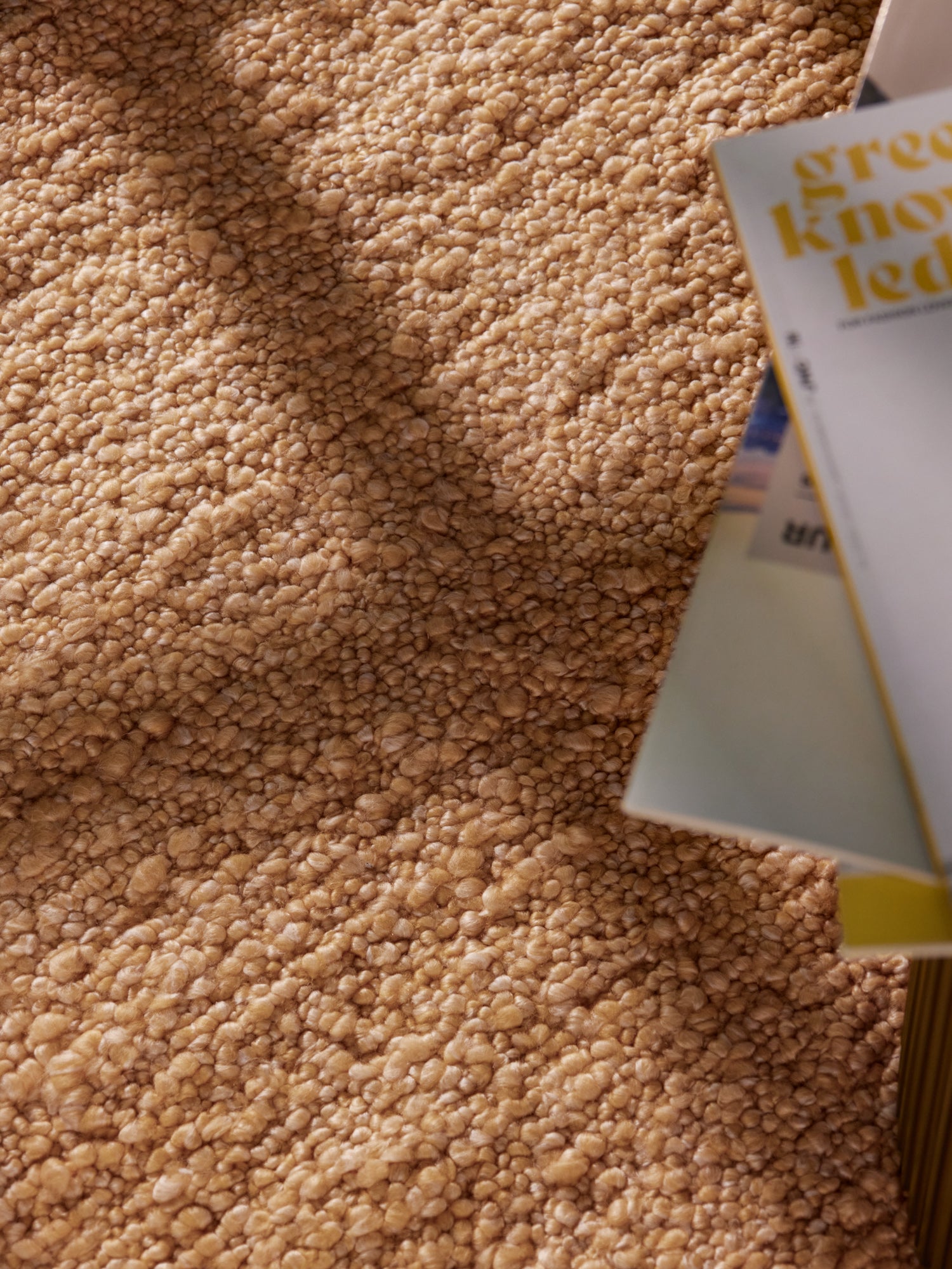 TED BAKER NOTTING HILL SOFT BOUCLE KORTLUVET TÆPPE, PORTOBELLO BEIGE