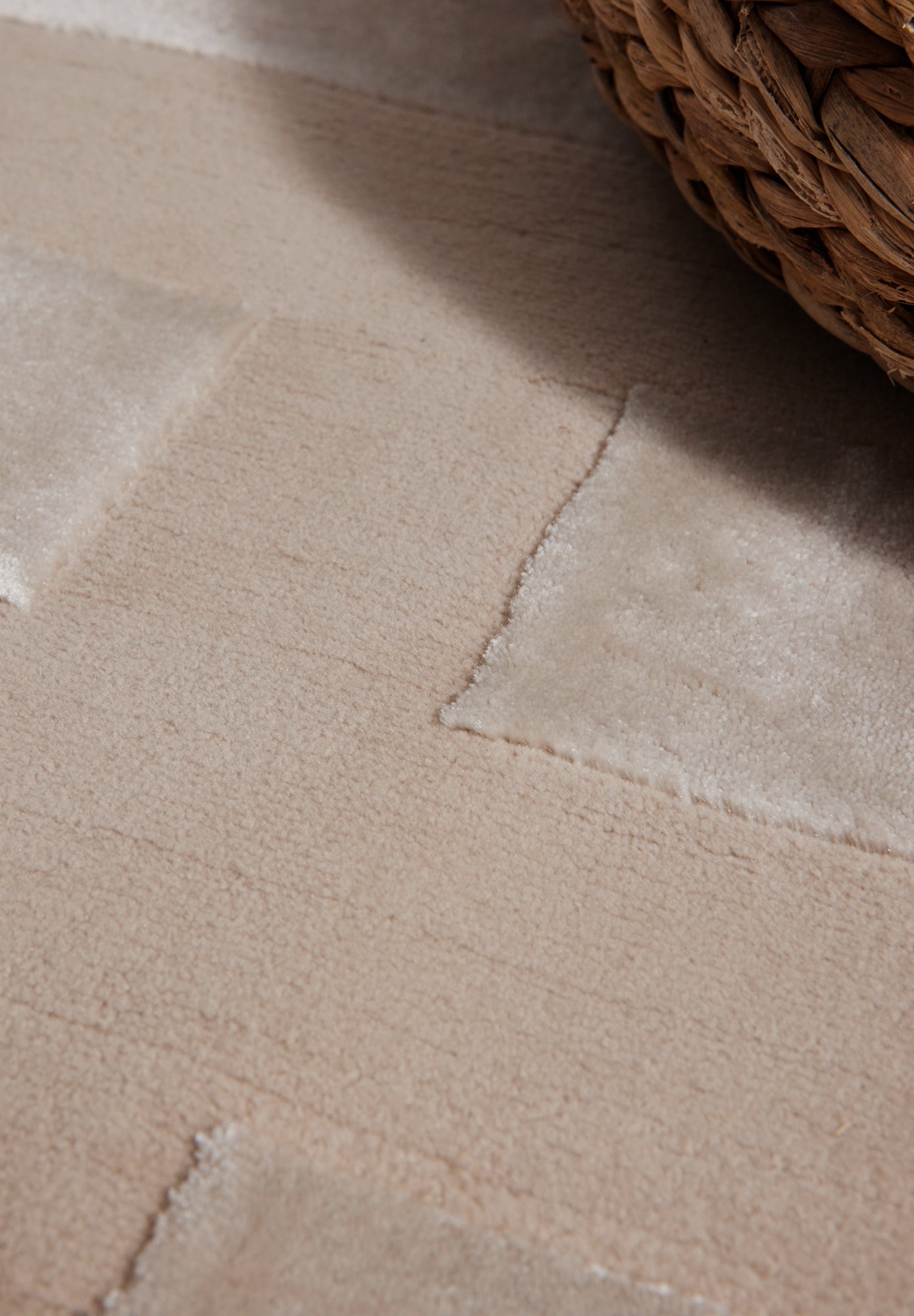PEARLES MODERNE TÆPPE, BEIGE-CREME 106189