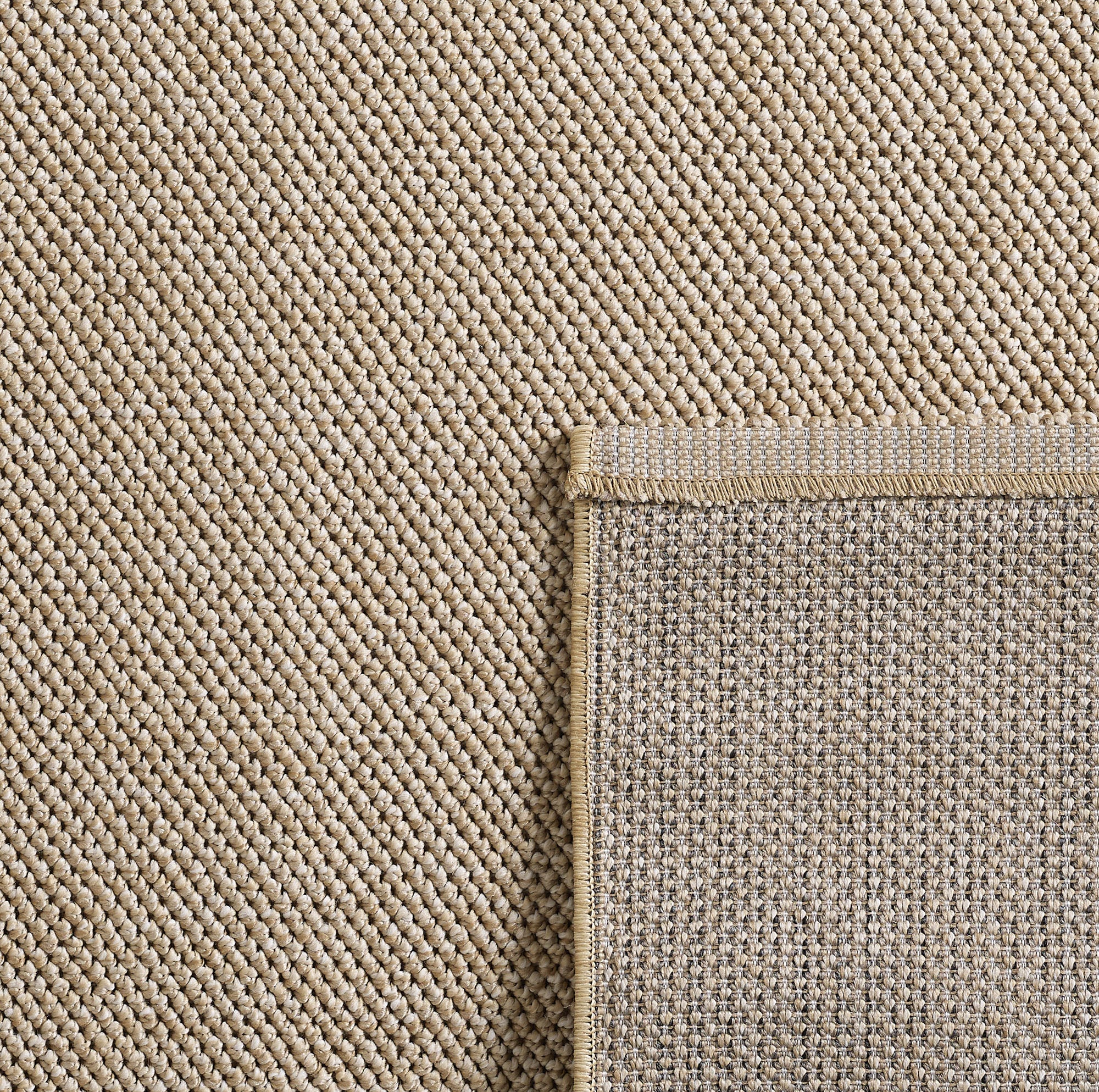 FLADVÆVET TÆPPE LONNIE, 4300 BEIGE