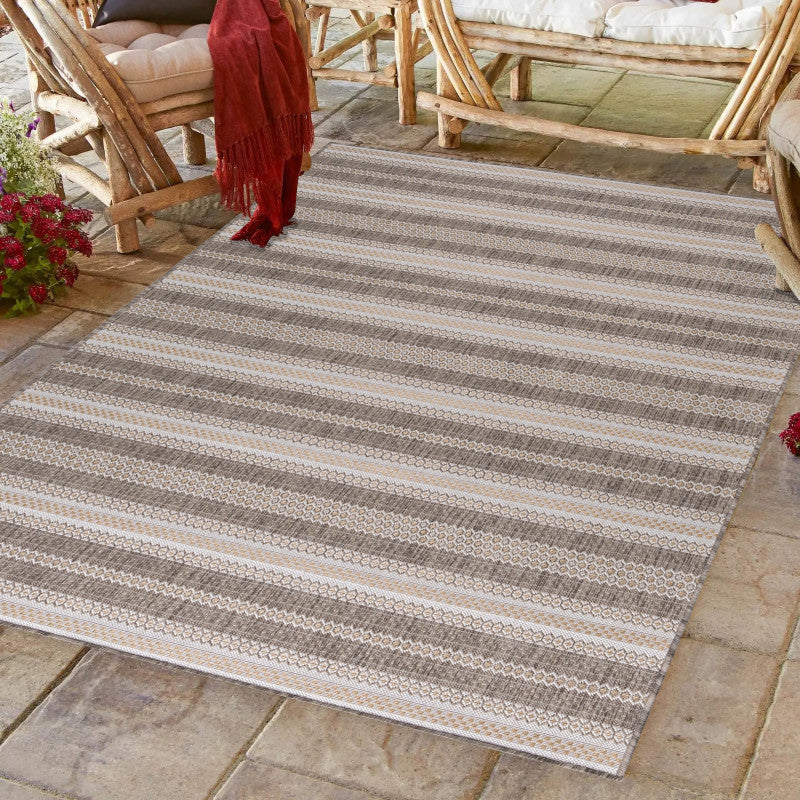 SOLRIG UDENDØRSTÆPPE, 4411 BEIGE
