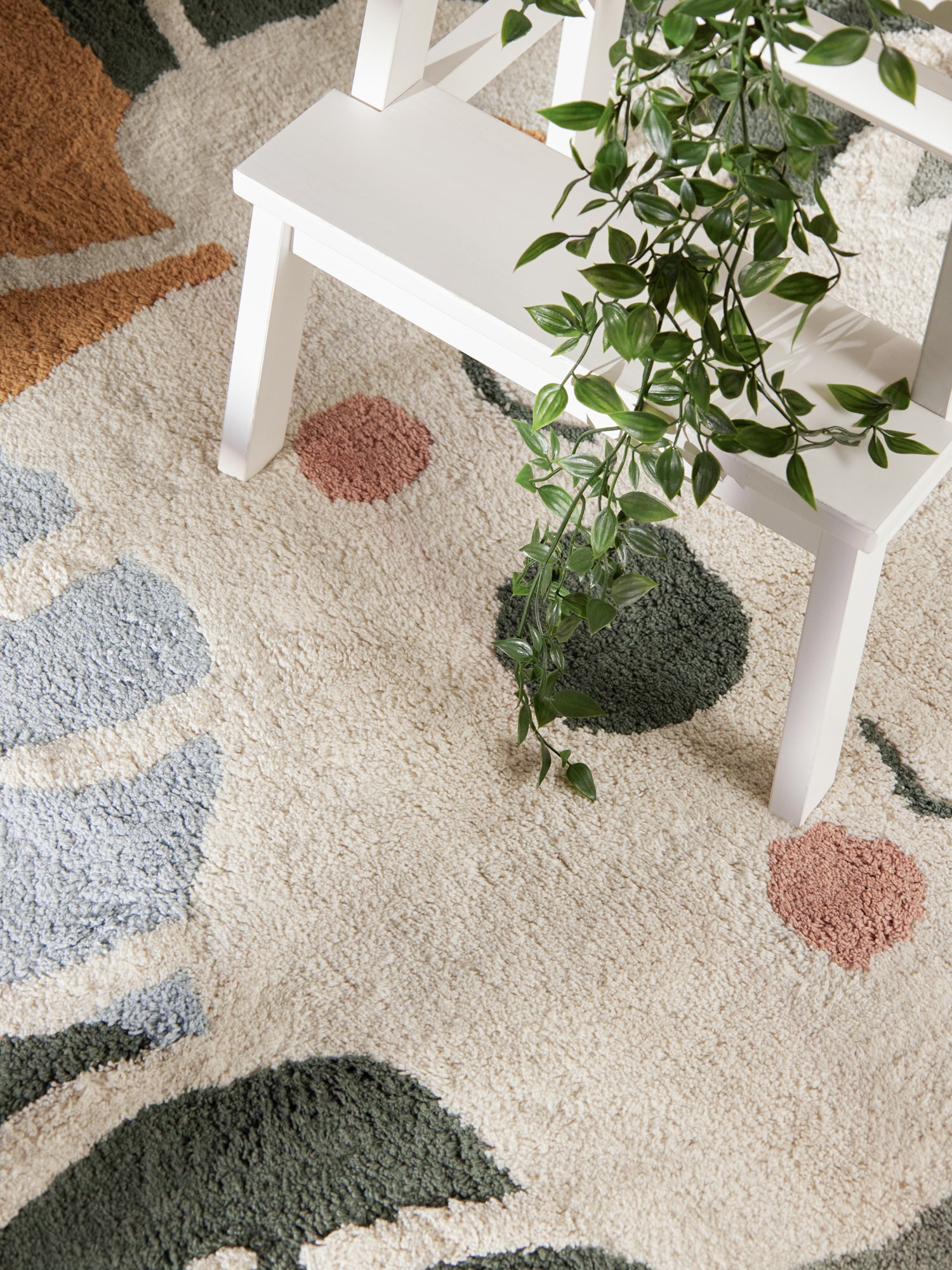 SNUGGLE BØRNETÆPPE, TABEA CREME MULTI