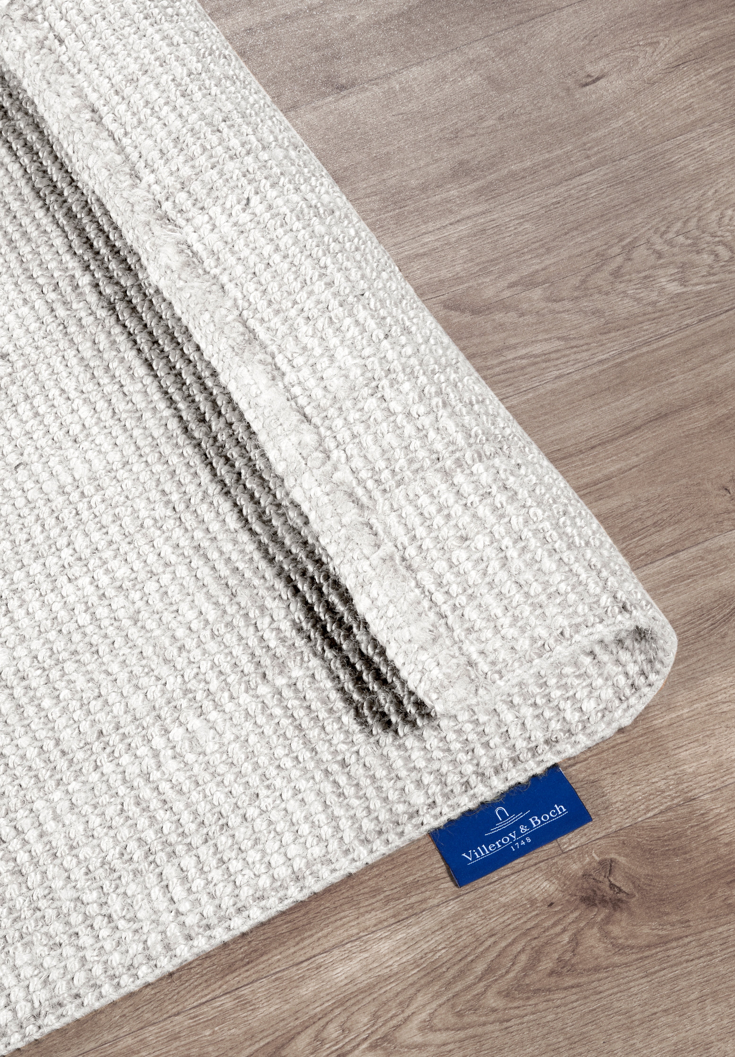 VILLEROY & BOCH 1791 JUTE TÆPPE ROSALIE, HVID