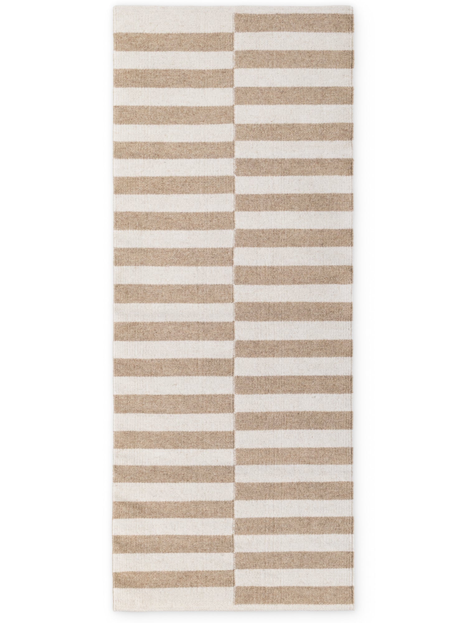 VIKA ULDTÆPPE, BEIGE-NATURHVID