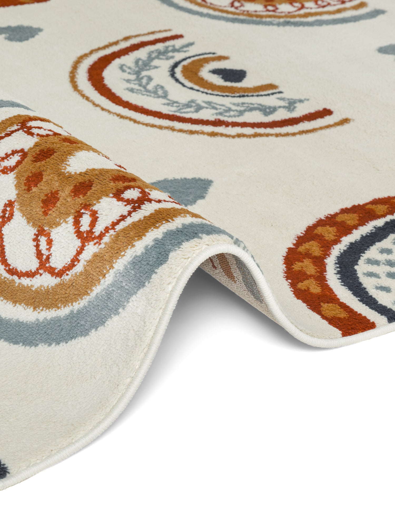 EVENTYR BØRNETÆPPE BOWIE, CREME MULTI