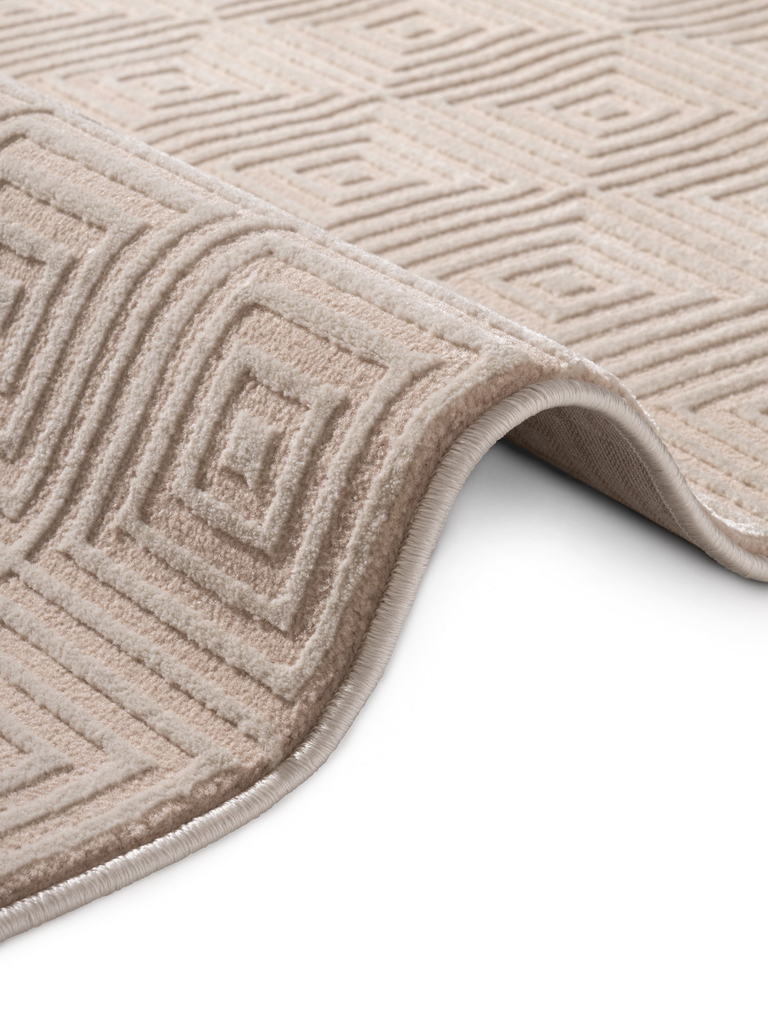 PEARLES MODERNE TÆPPE, CREME-BEIGE 106183