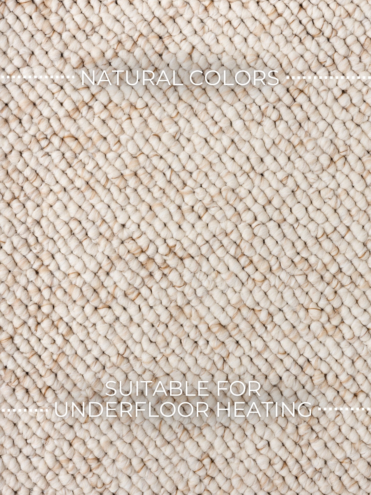 MOCCO MODERNE TÆPPE, CREME 106228