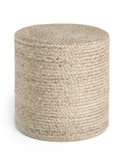 JUTZA JUTE PUF, 106235 NATURLIG GREIGE